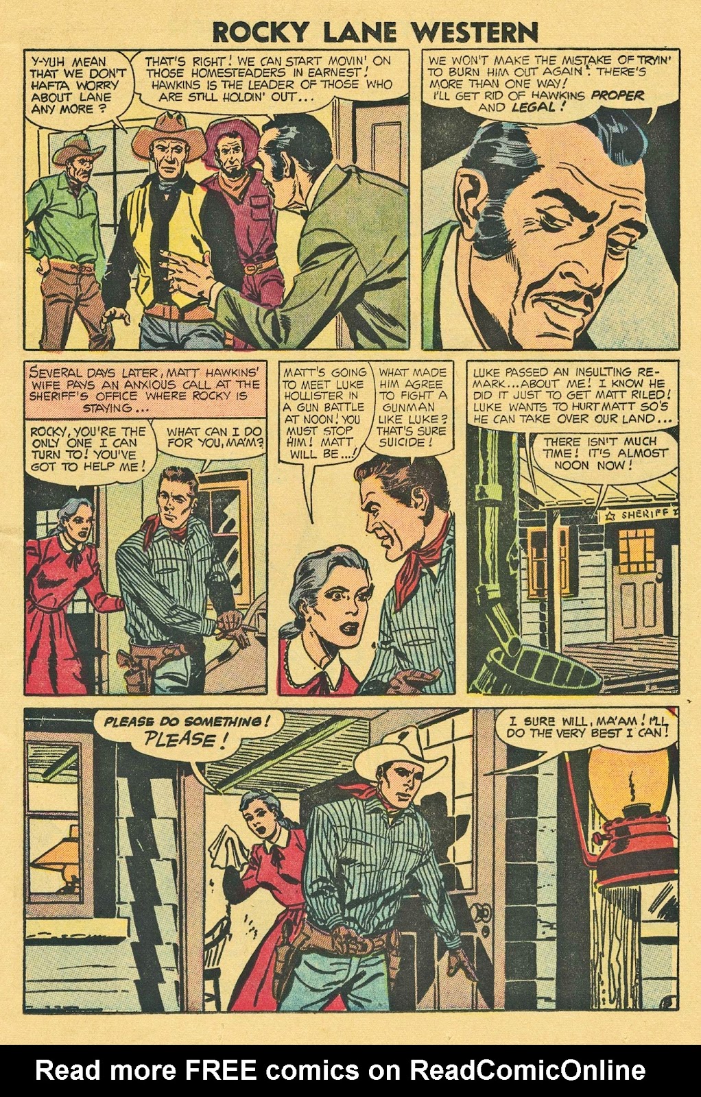 Rocky Lane Western (1954) issue 73 - Page 11