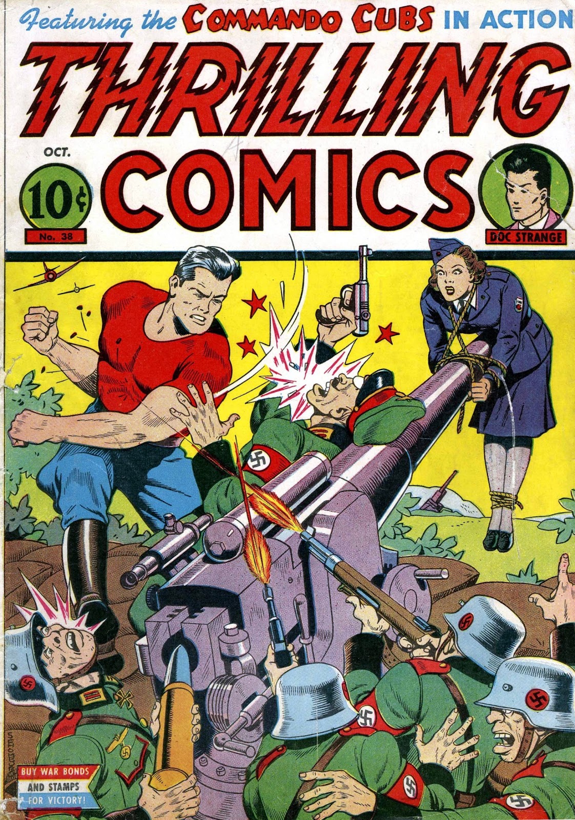 Thrilling Comics (1940) issue 38 - Page 1