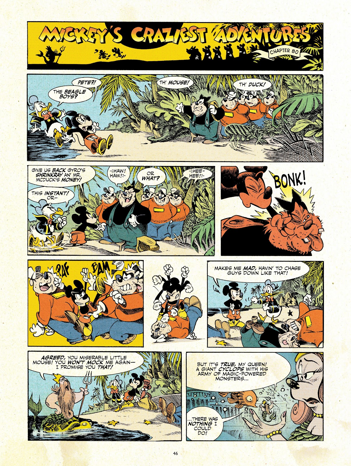 Walt Disney's Mickey and Donald Mickey's Craziest Adventures issue Full - Page 46