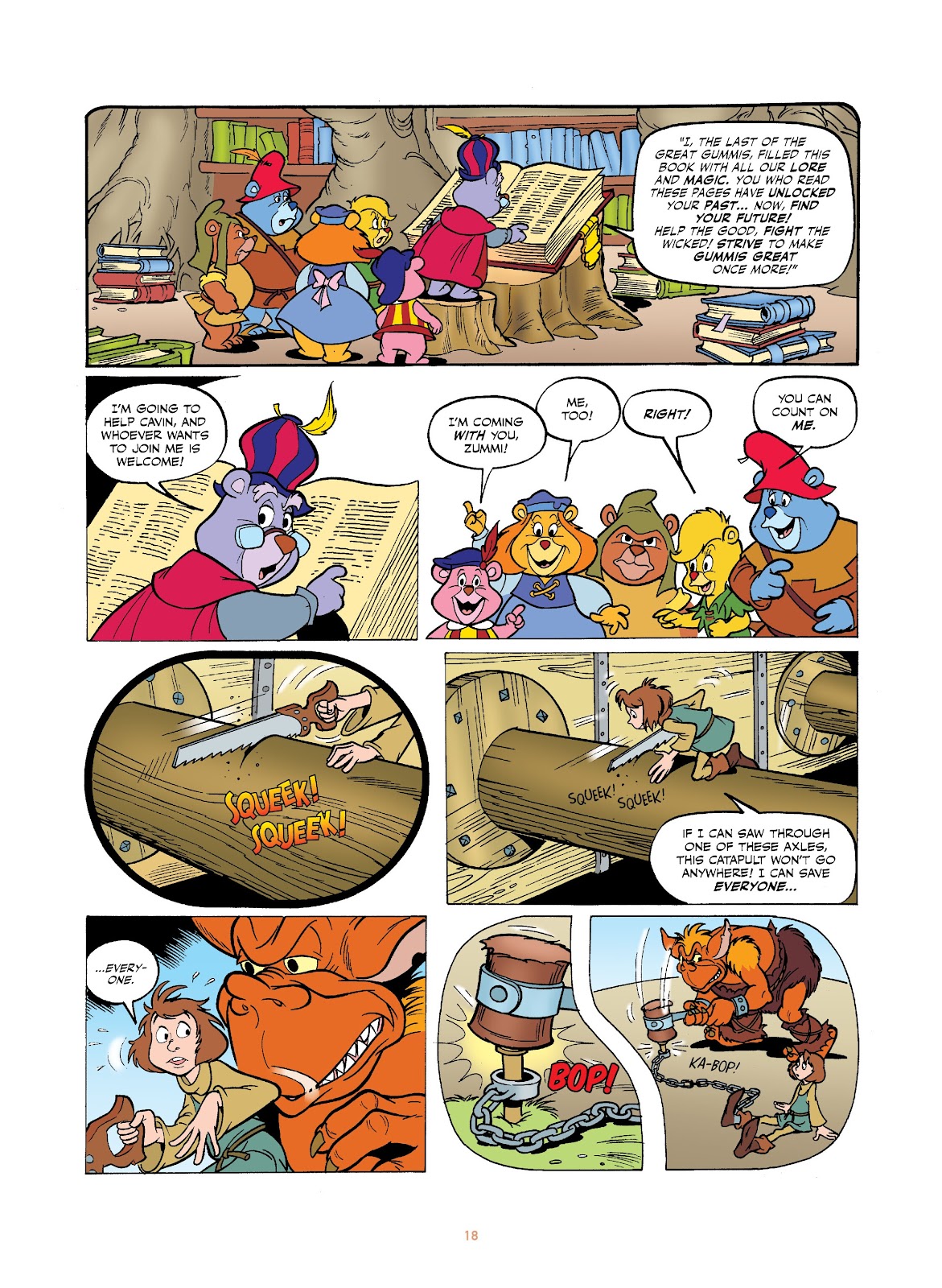 The Disney Afternoon Adventures Vol. 2 – TaleSpin – Flight of the Sky-Raker issue TPB 4 - Page 23