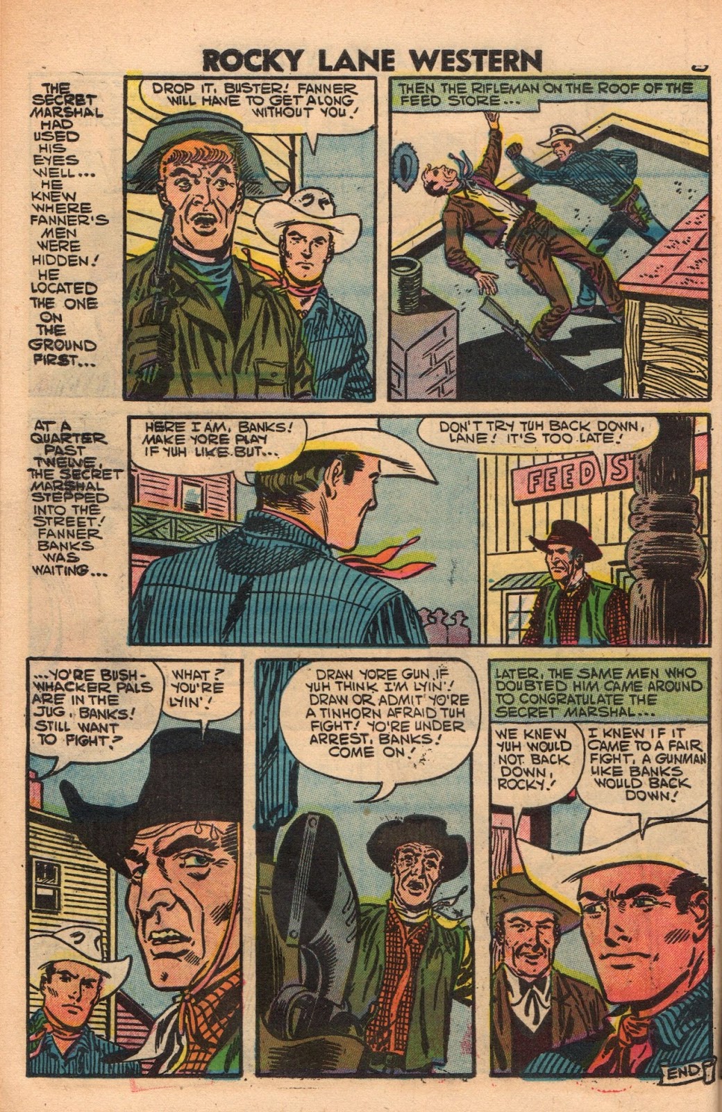 Rocky Lane Western (1954) issue 79 - Page 10