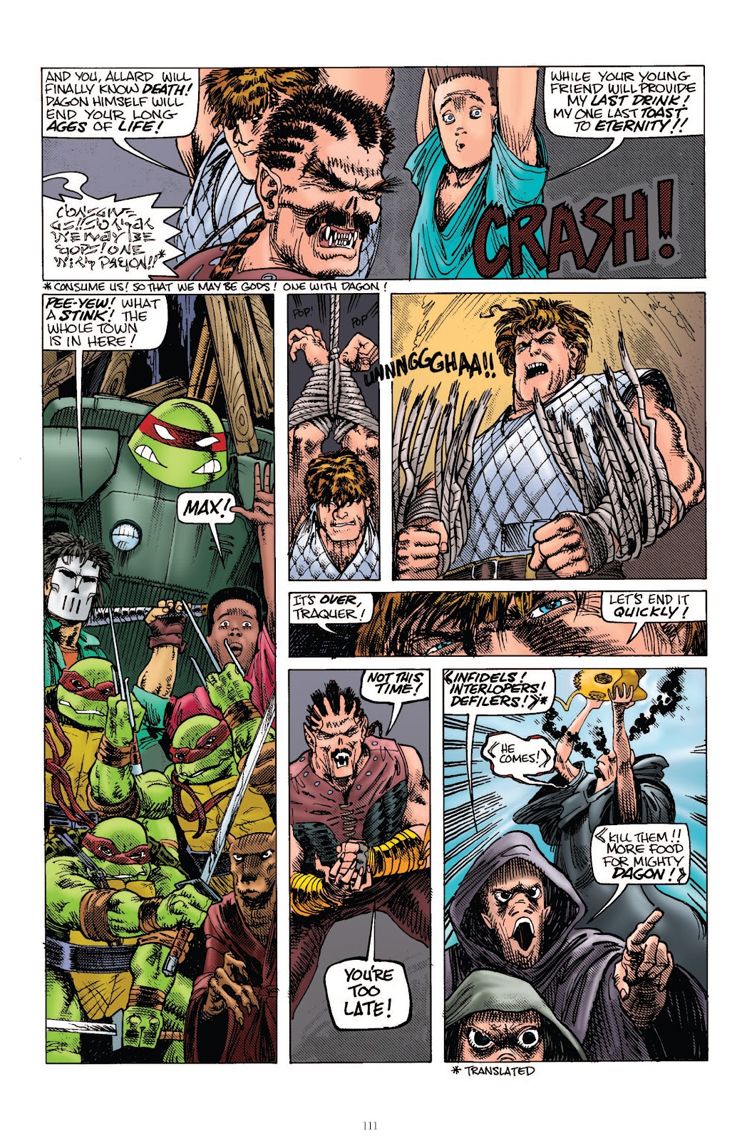Teenage Mutant Ninja Turtles Classics issue Vol. 3 - Page 110