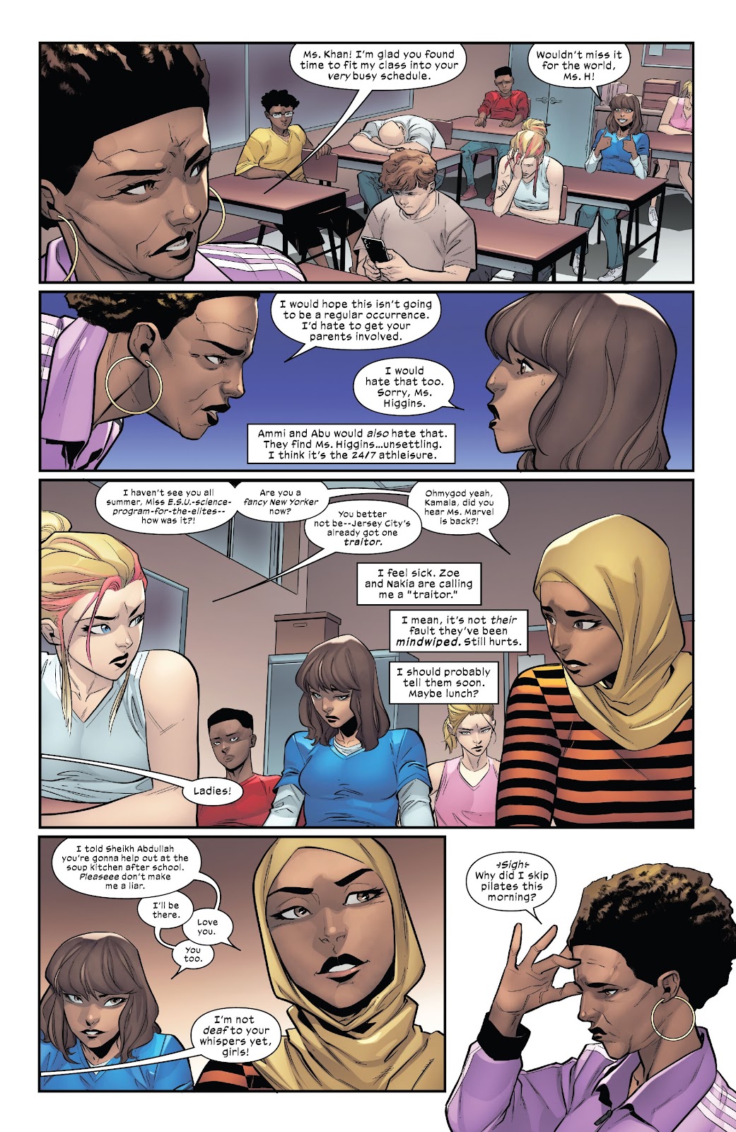 Ms. Marvel: Mutant Menace issue 1 - Page 12
