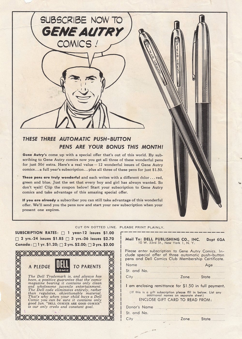 Gene Autry Comics (1946) issue 100 - Page 2