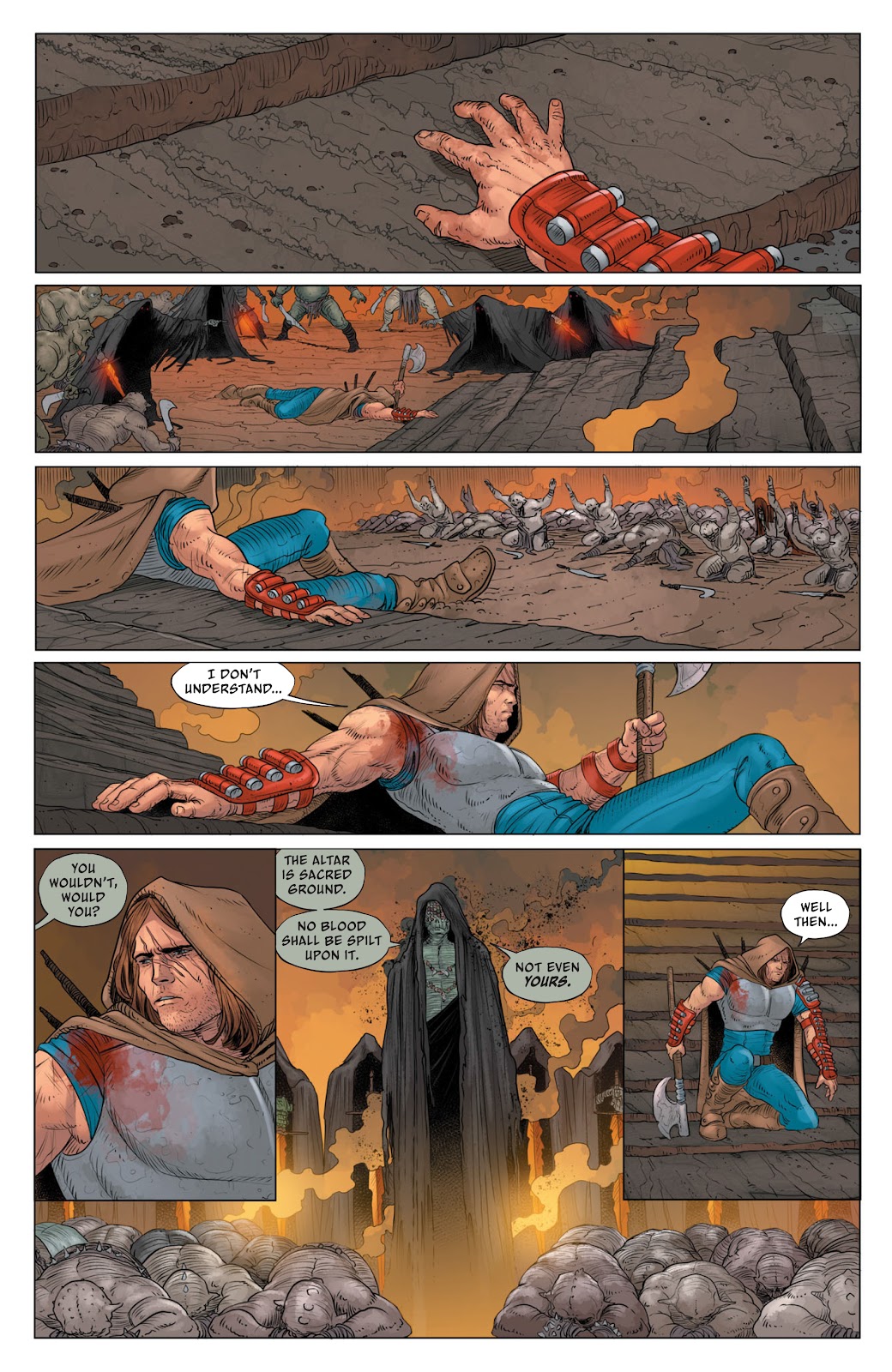 Eternal Warrior: Scorched Earth issue TPB - Page 71