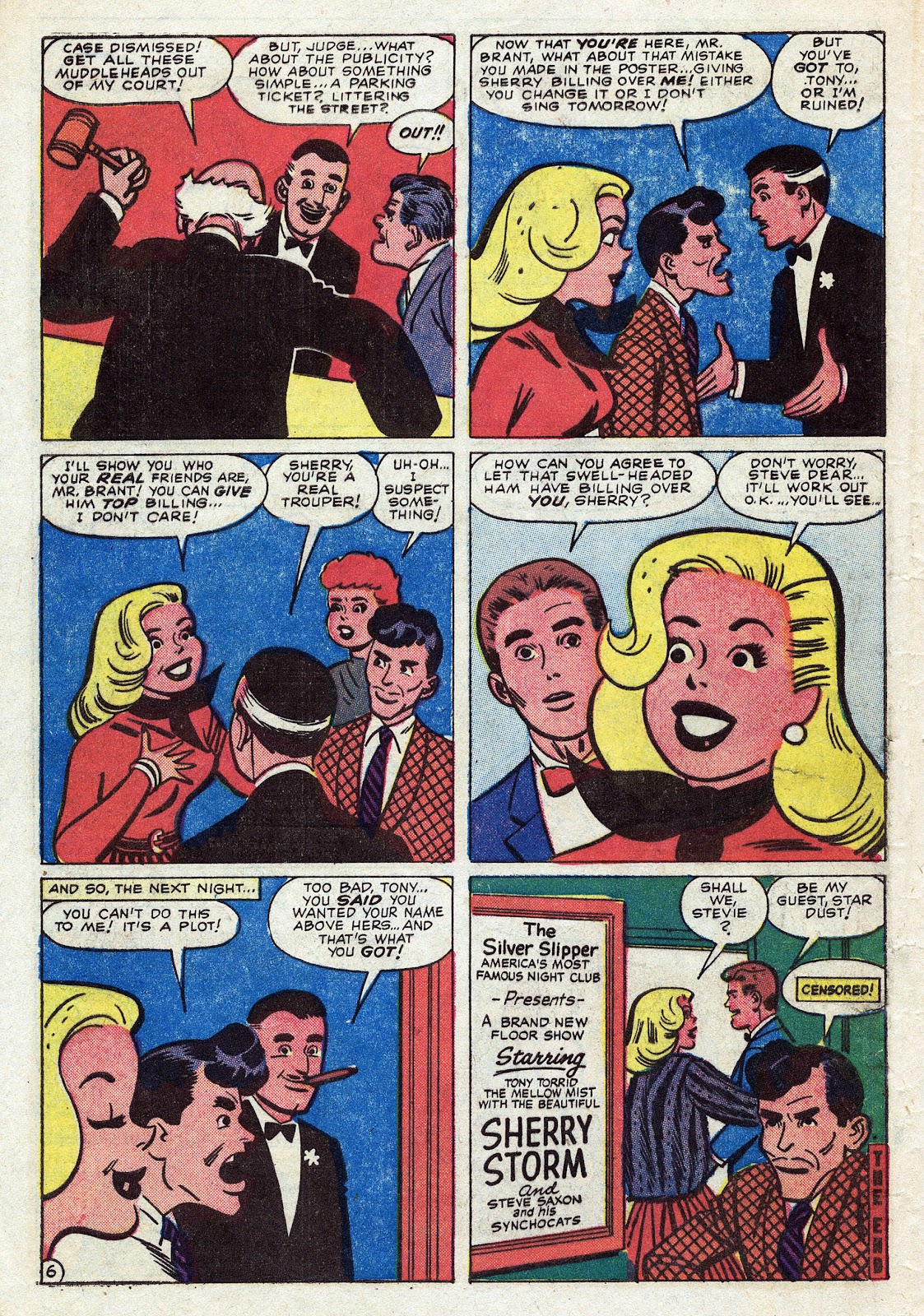 Sherry the Showgirl (1957) issue 6 - Page 9