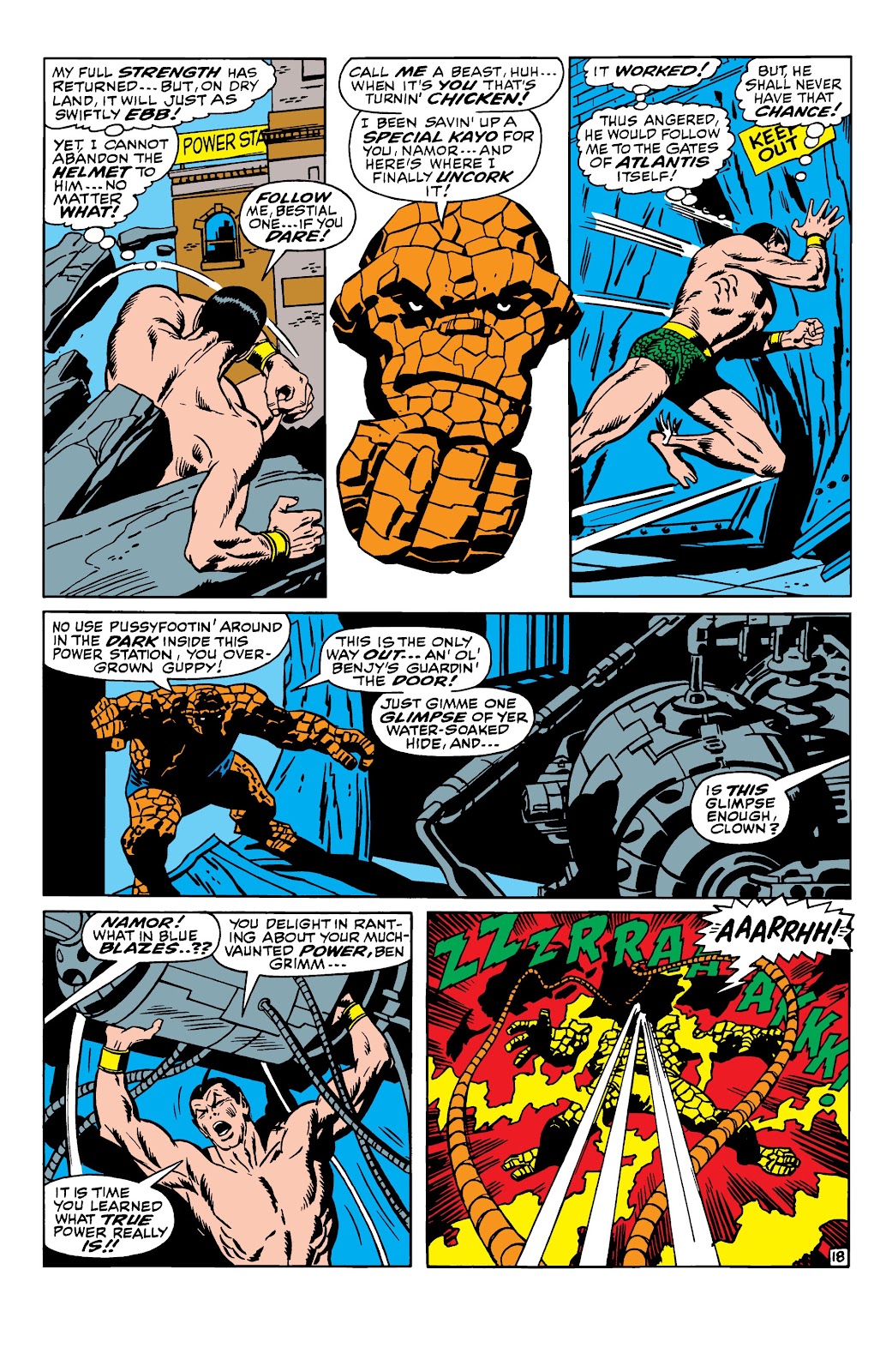 Namor, The Sub-Mariner Epic Collection: Enter The Sub-Mariner issue Who Strikes For Atlantis (Part 1) - Page 107