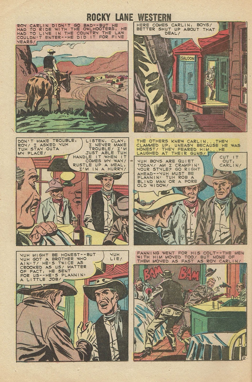 Rocky Lane Western (1954) issue 85 - Page 24