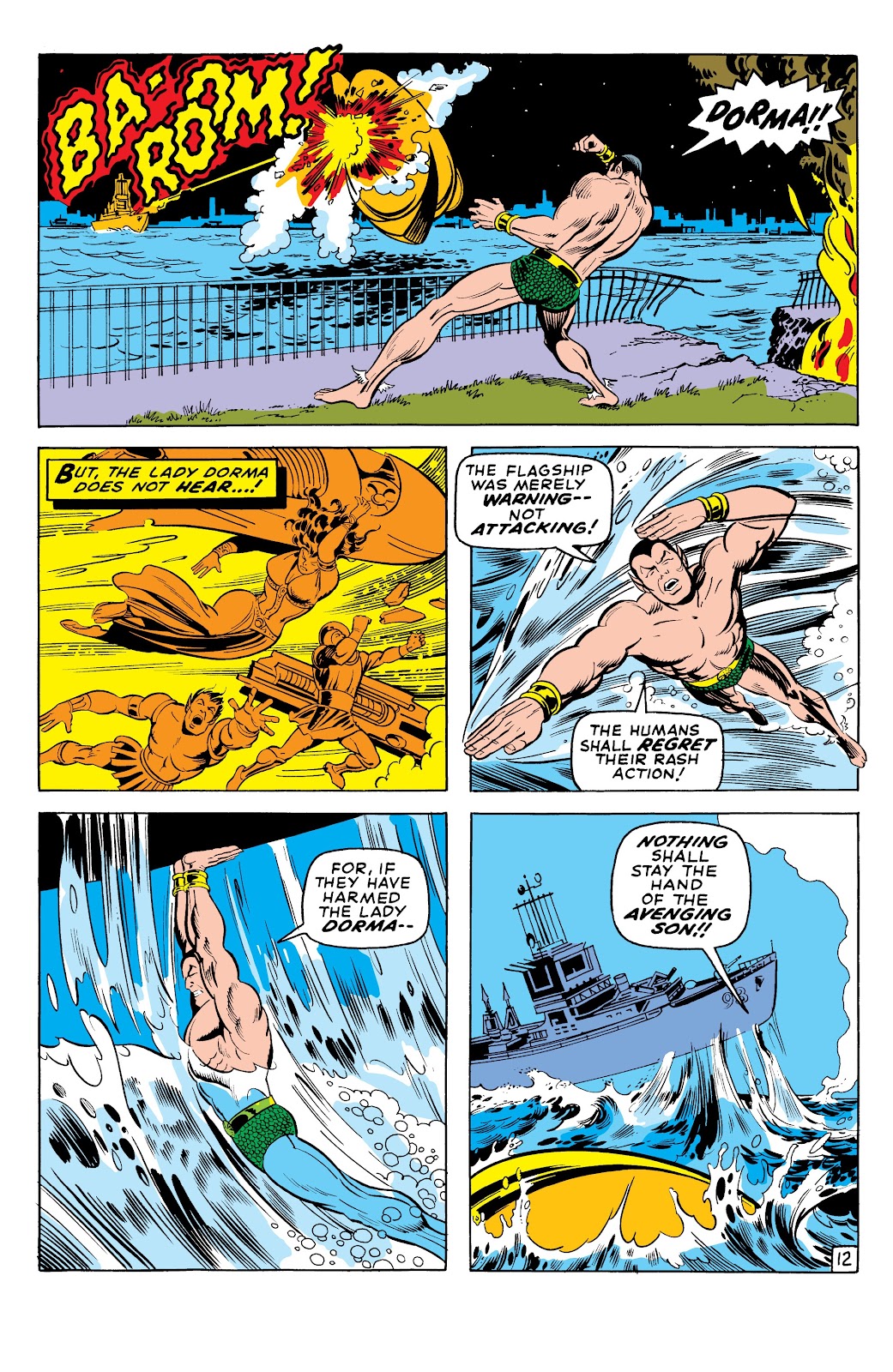 Namor, The Sub-Mariner Epic Collection: Enter The Sub-Mariner issue Who Strikes For Atlantis (Part 2) - Page 139
