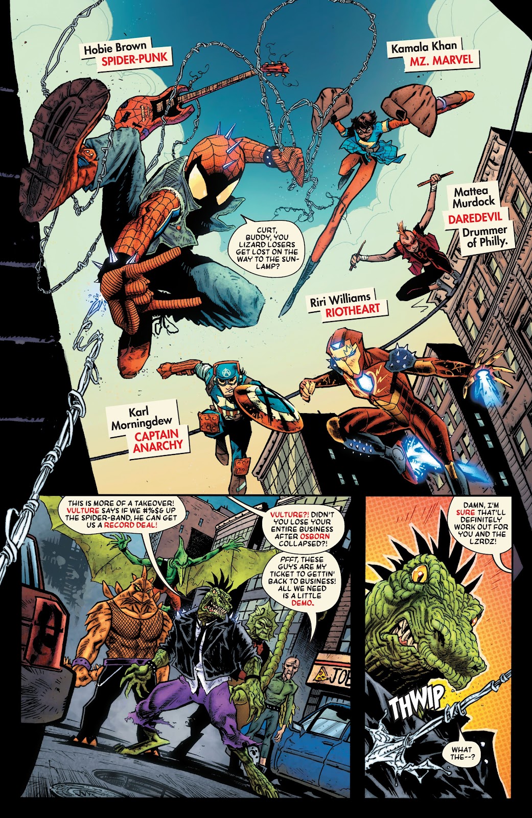 Spider-Punk: Arms Race issue 1 - Page 4