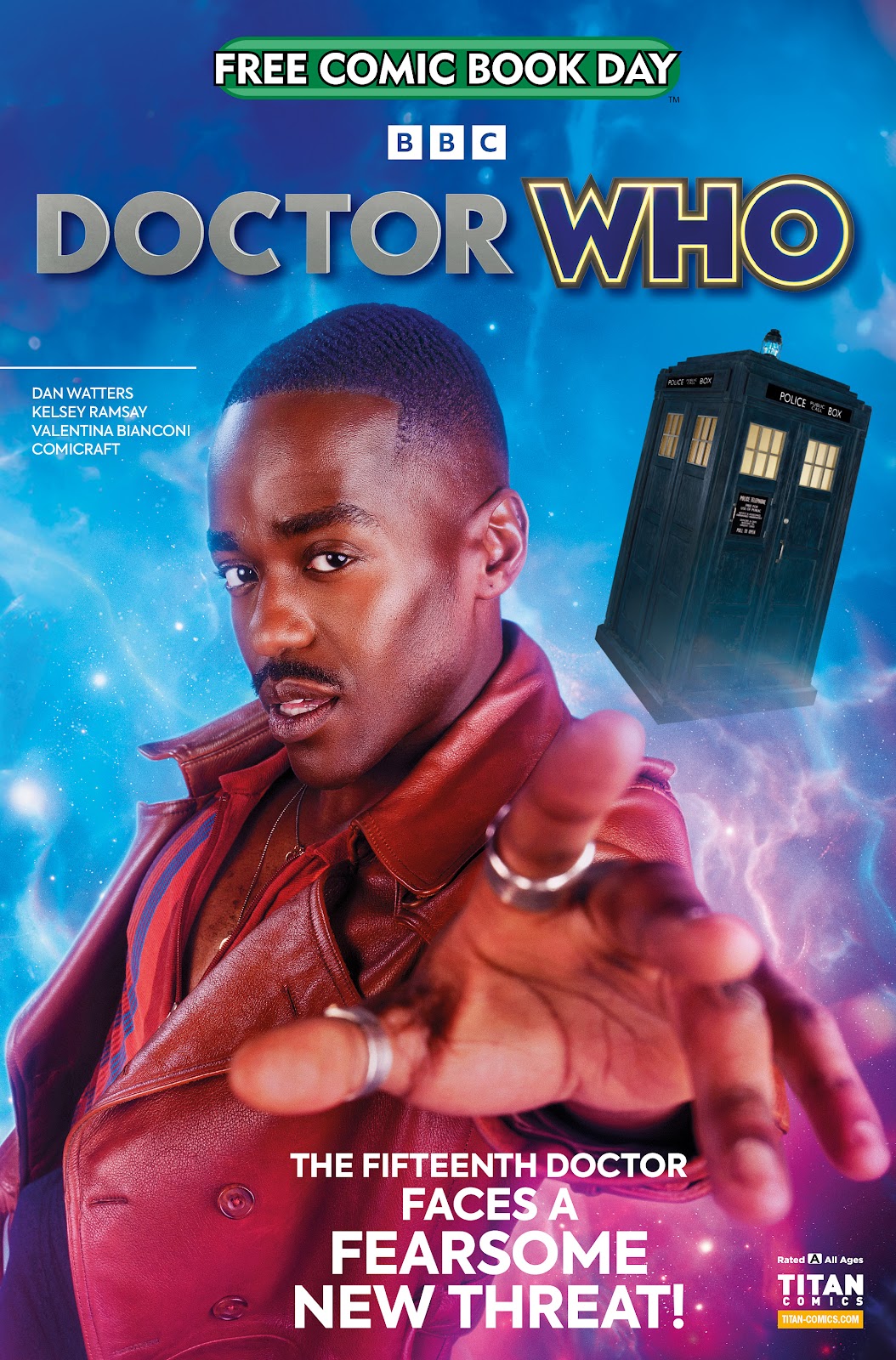 <{ $series->title }} issue Doctor Who - Page 1