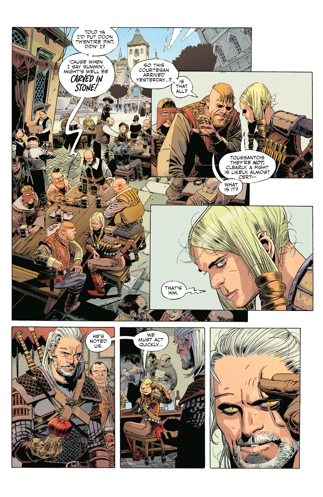 The Witcher: Corvo Bianco issue 1 - Page 19