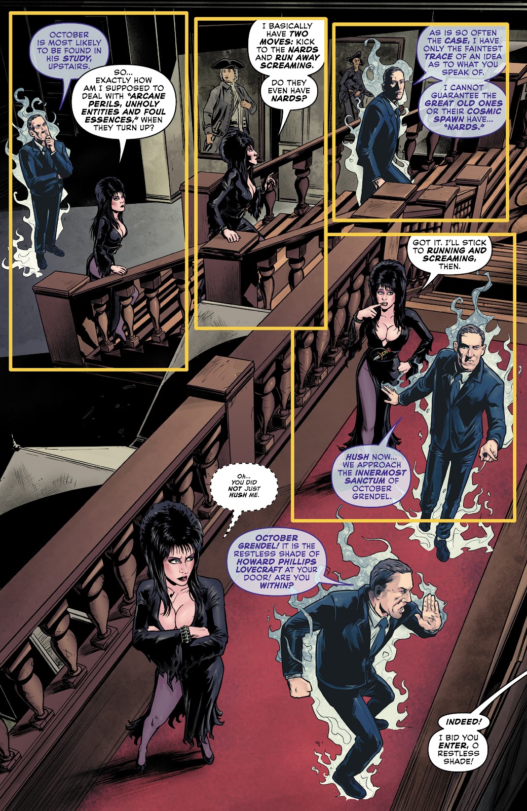 Elvira Meets H.P. Lovecraft issue 3 - Page 12