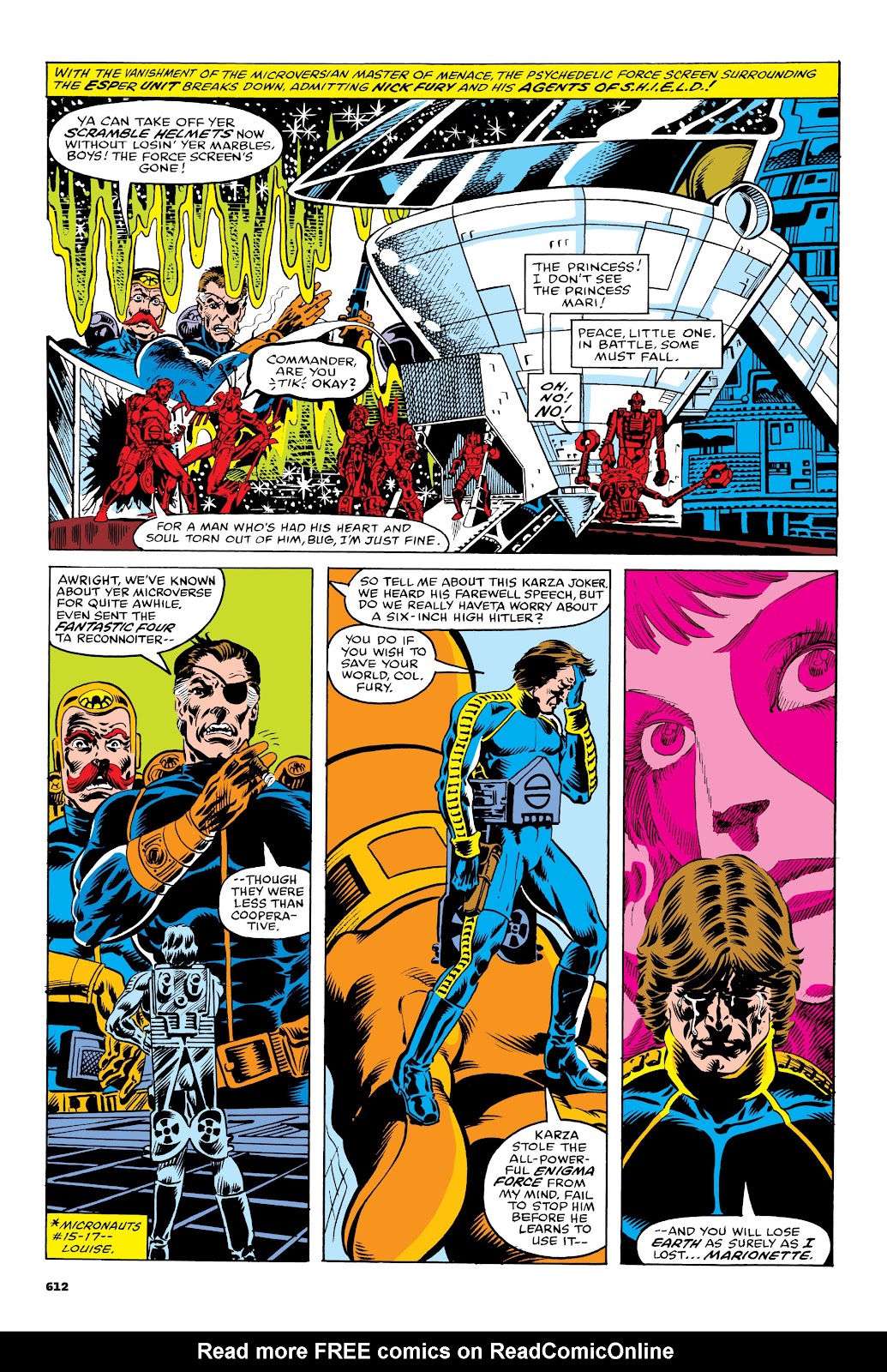 Micronauts: The Original Marvel Years Omnibus issue TPB (Part 3) - Page 121
