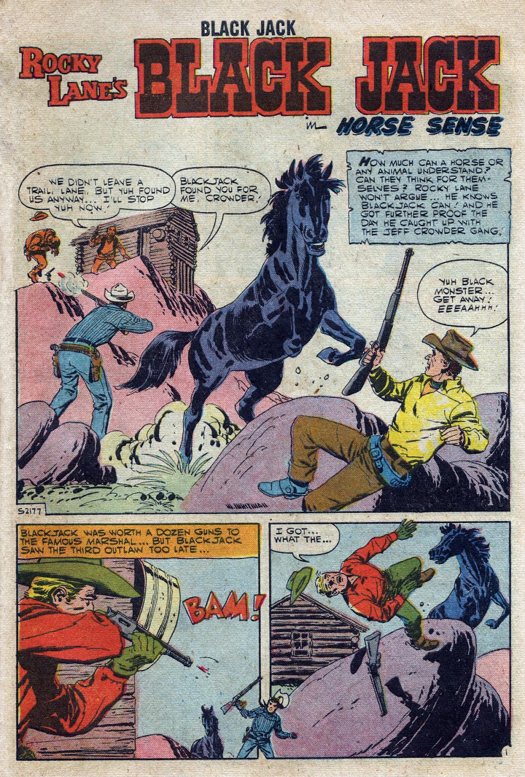 Rocky Lane Western (1954) issue 84 - Page 27