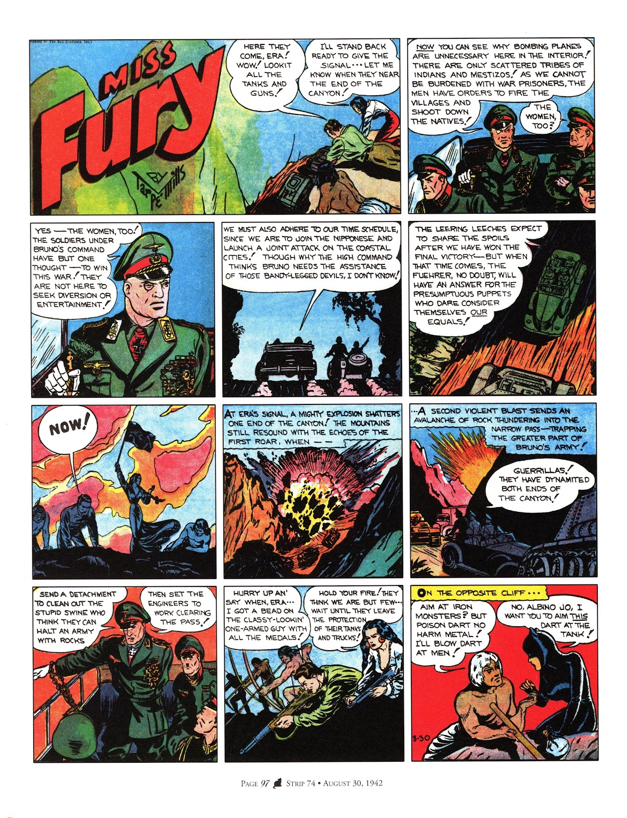 Miss Fury: Sensational Sundays 1941-1944 issue TPB - Page 105