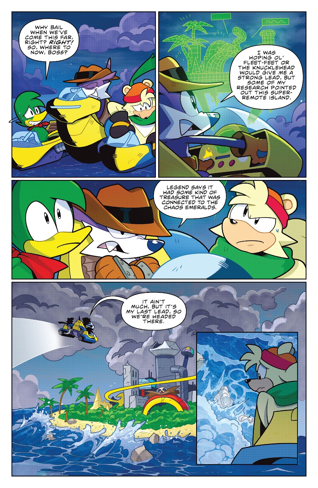Sonic the Hedgehog: Fang the Hunter issue 2 - Page 17