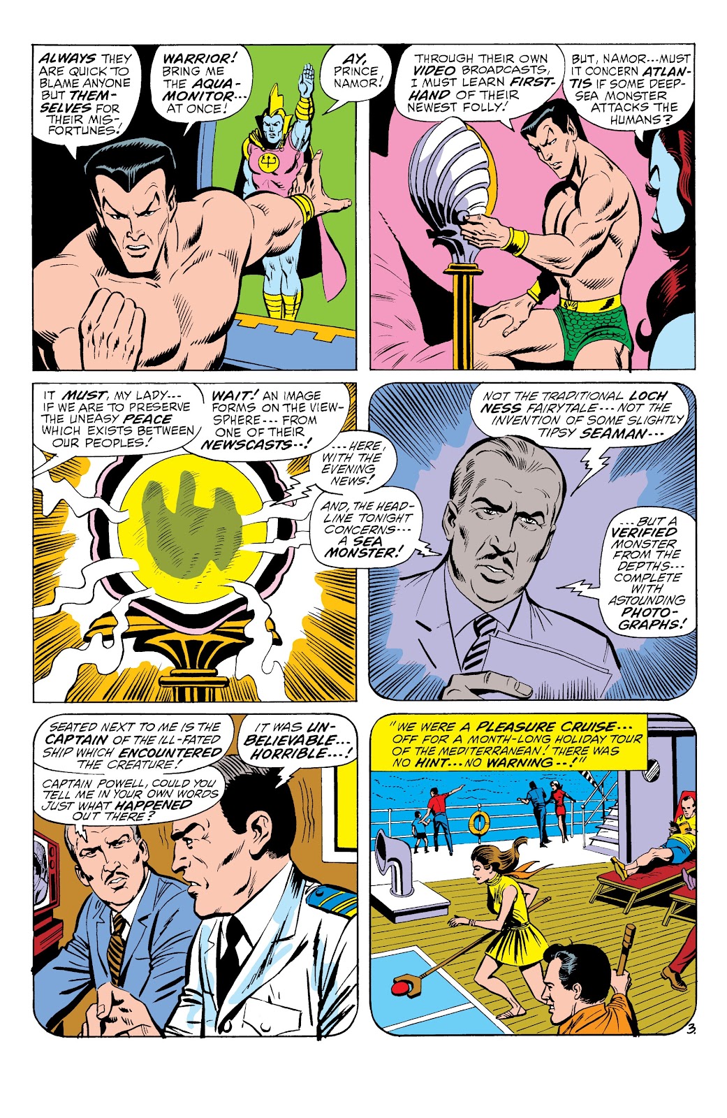 Namor, The Sub-Mariner Epic Collection: Enter The Sub-Mariner issue Who Strikes For Atlantis (Part 2) - Page 254