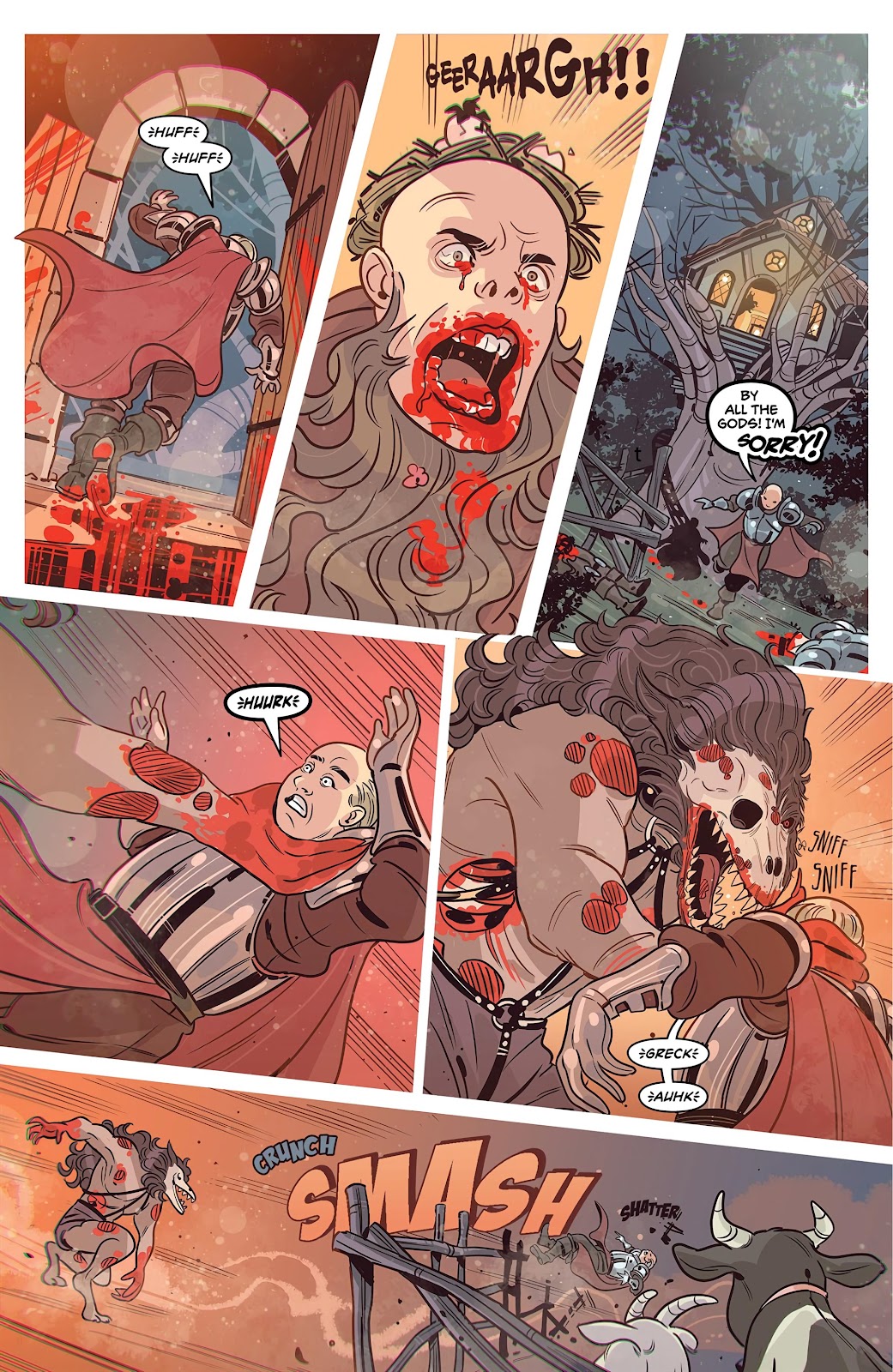 Snow White Zombie Apocalypse: Reign of the Blood-Covered King issue Full - Page 23