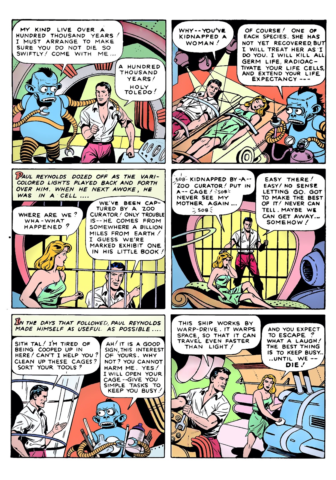 Color Classic Comics: Space Adventures issue TPB 2 - Page 18
