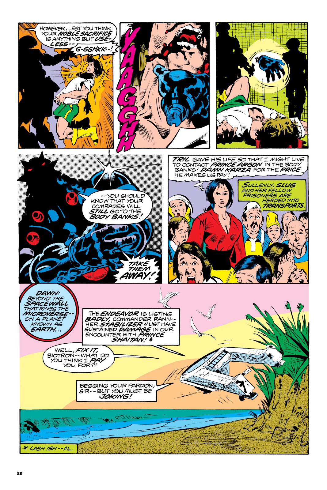 Micronauts: The Original Marvel Years Omnibus issue TPB (Part 1) - Page 74
