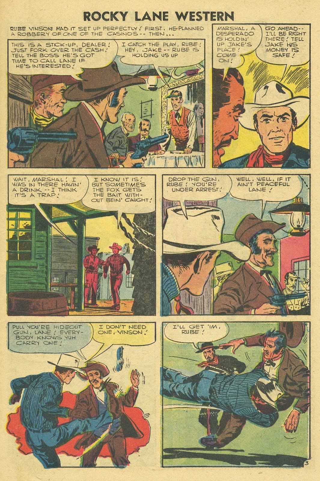 Rocky Lane Western (1954) issue 75 - Page 13