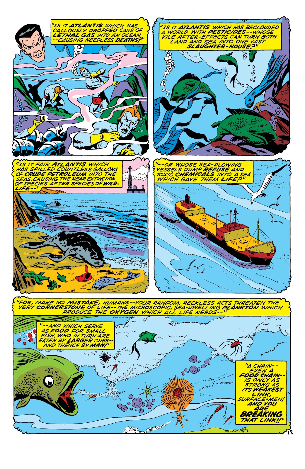 Namor, The Sub-Mariner Epic Collection: Enter The Sub-Mariner issue Who Strikes For Atlantis (Part 2) - Page 227