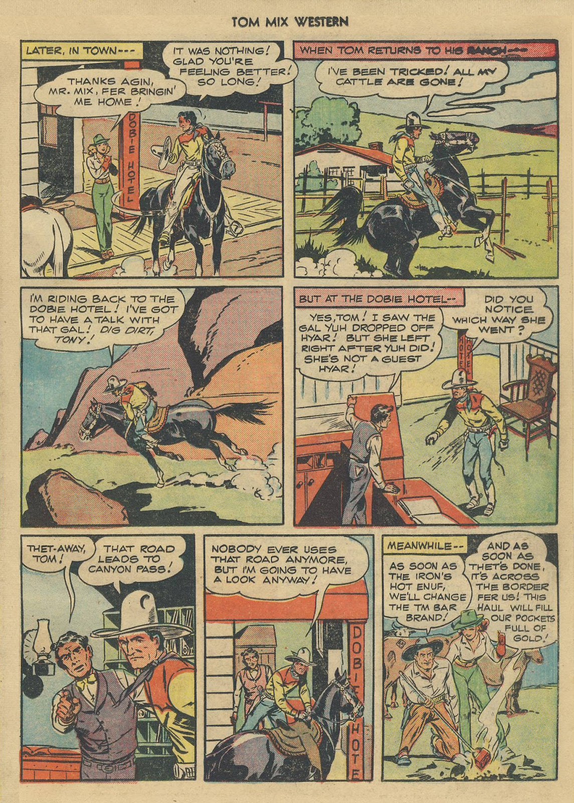 Tom Mix Western (1948) issue 4 - Page 35
