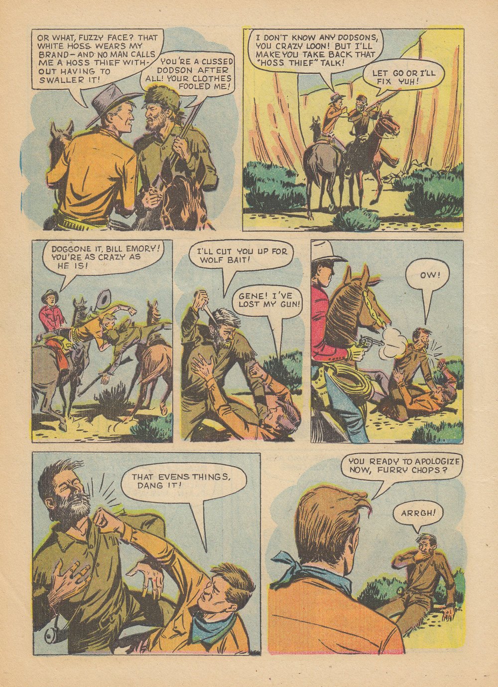 Gene Autry Comics (1946) issue 23 - Page 10