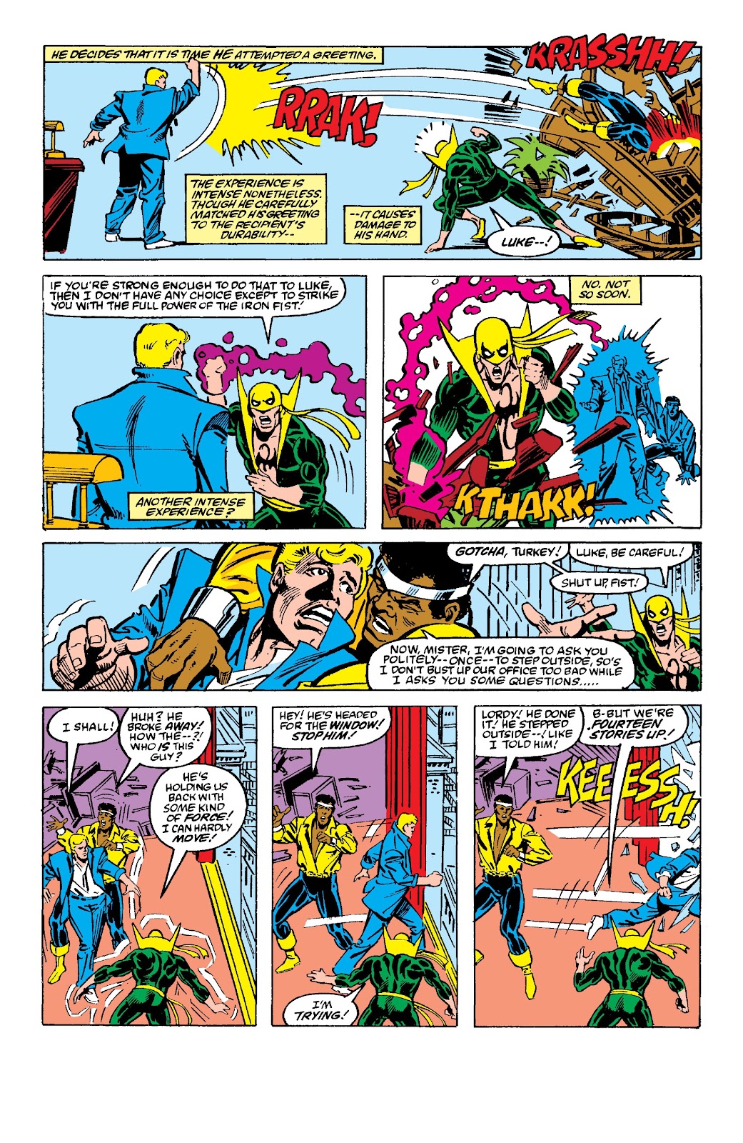 Power Man And Iron Fist Epic Collection: Revenge! issue Hardball (Part 2) - Page 94