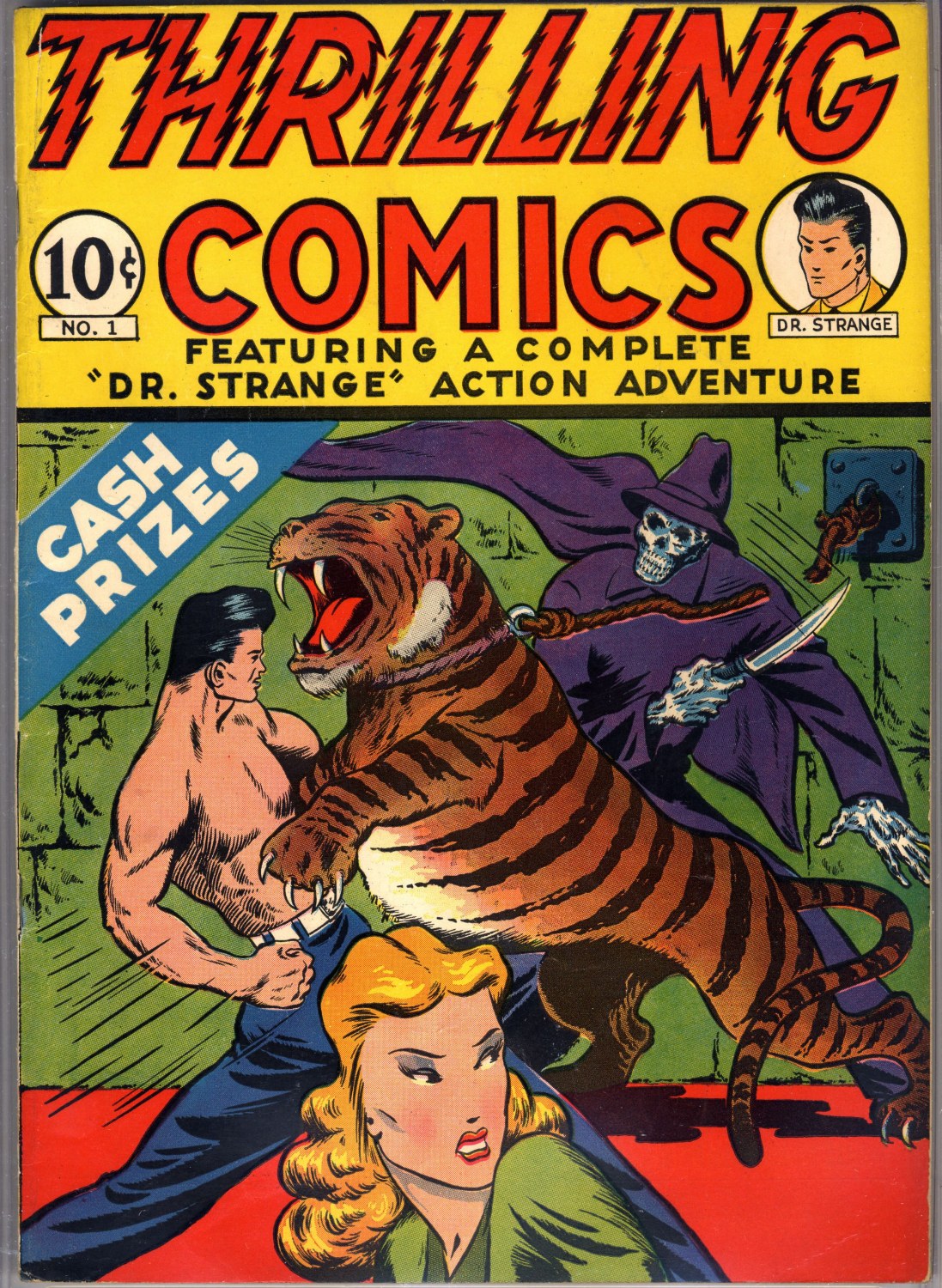 Thrilling Comics (1940) issue 1 - Page 1