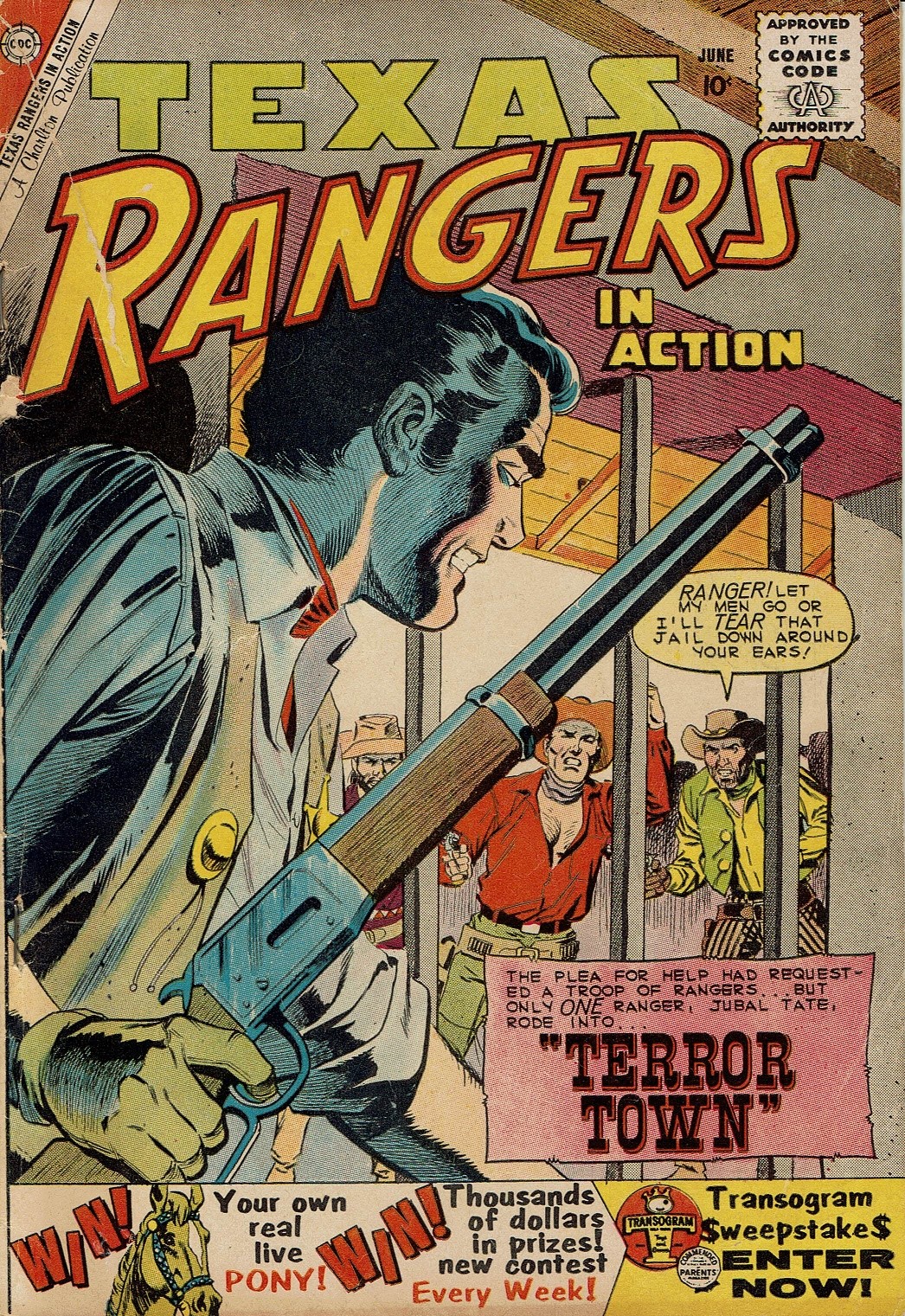 Texas Rangers in Action issue 22 - Page 1