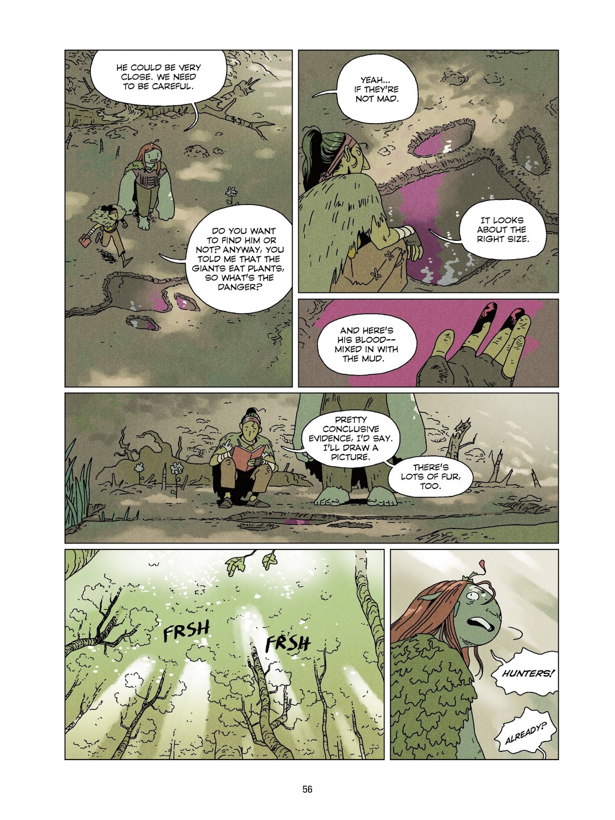 Hana and Taru: The Forest Giants issue TPB (Part 1) - Page 55