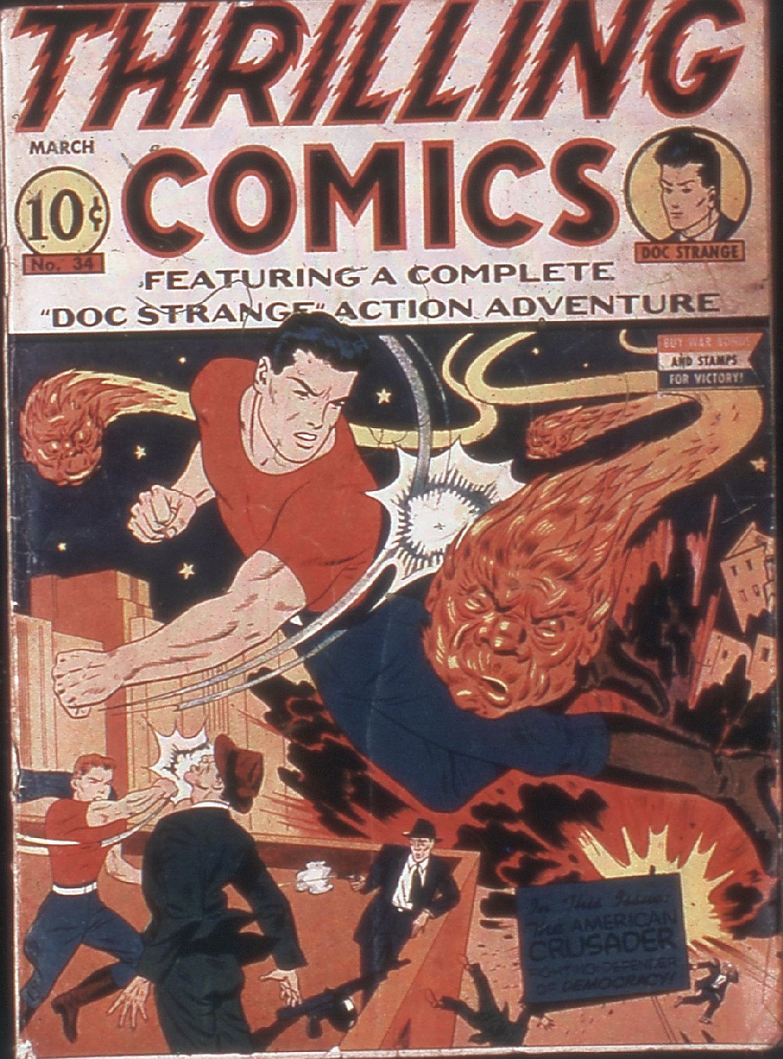 Thrilling Comics (1940) issue 34 - Page 1