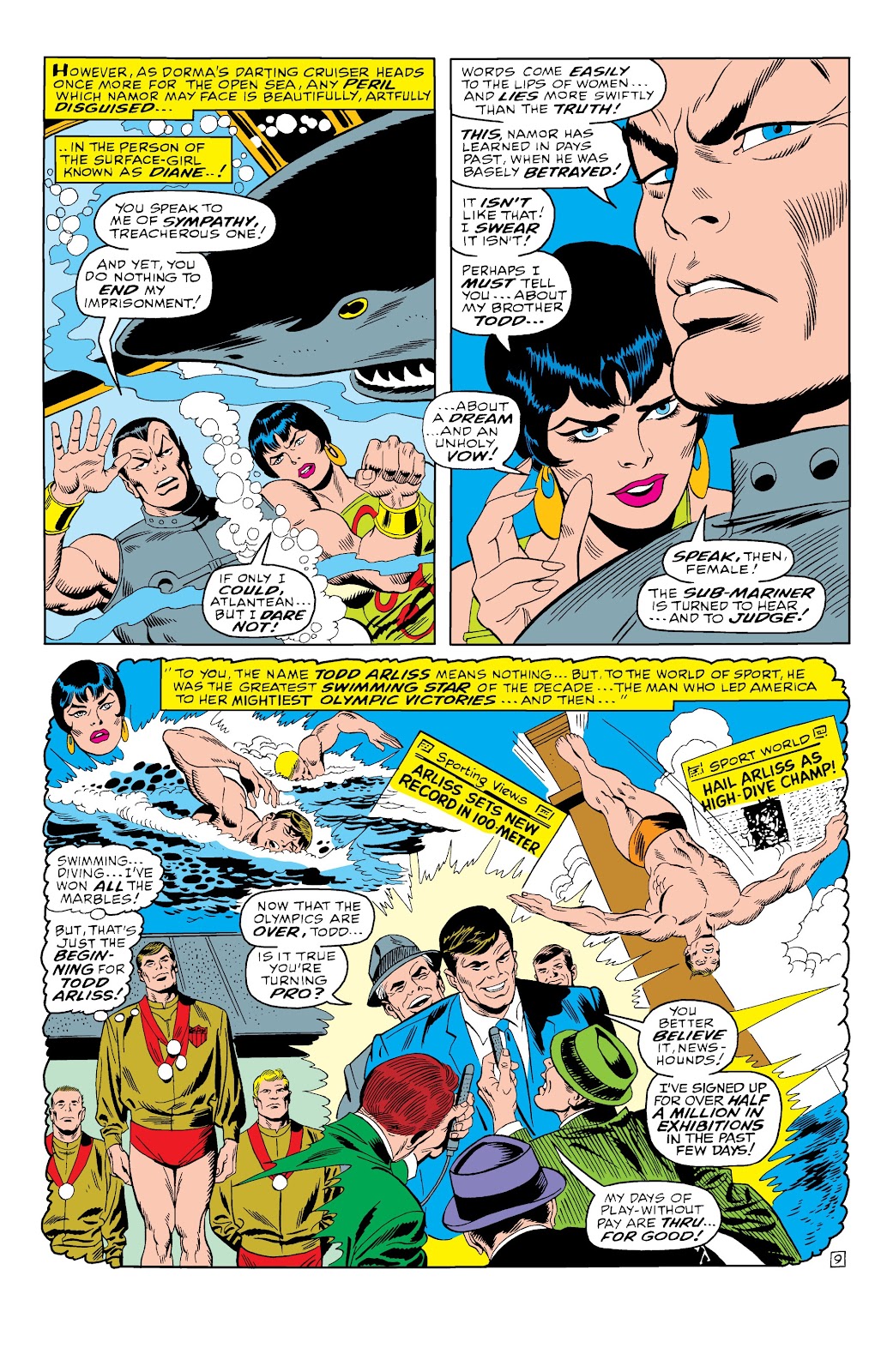 Namor, The Sub-Mariner Epic Collection: Enter The Sub-Mariner issue Who Strikes For Atlantis (Part 1) - Page 35