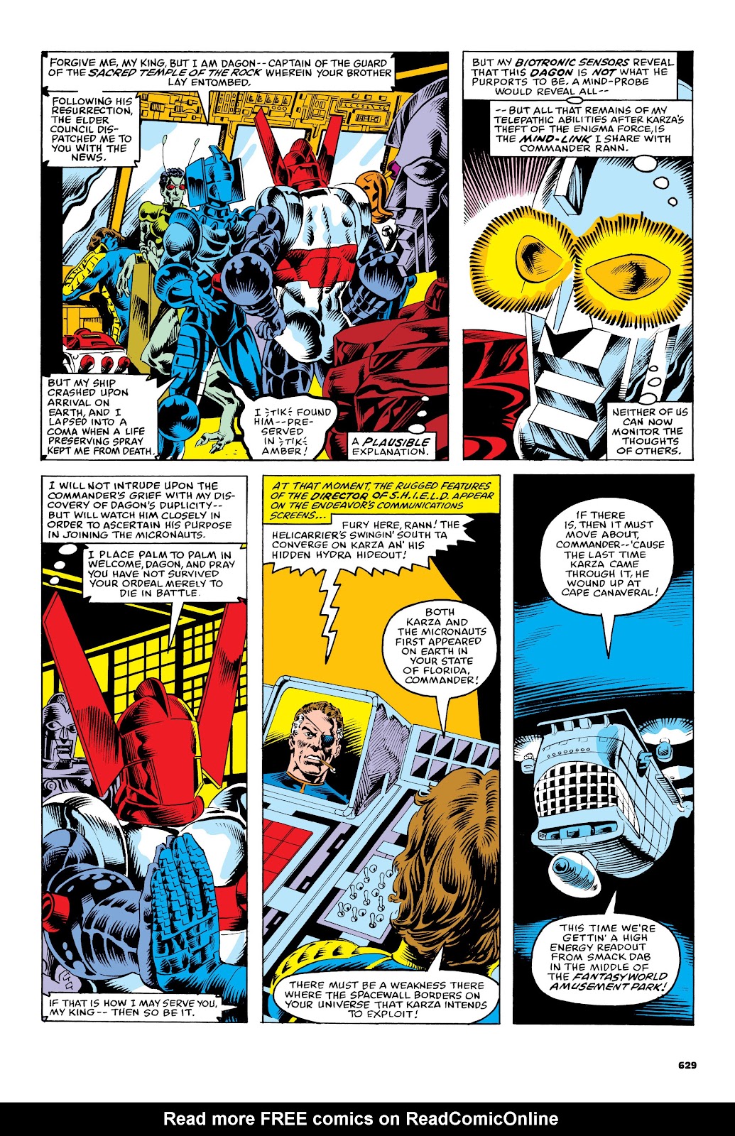 Micronauts: The Original Marvel Years Omnibus issue TPB (Part 3) - Page 138