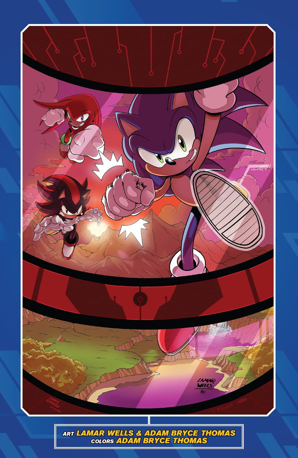 Sonic the Hedgehog: Knuckles' Greatest Hits issue TPB - Page 68