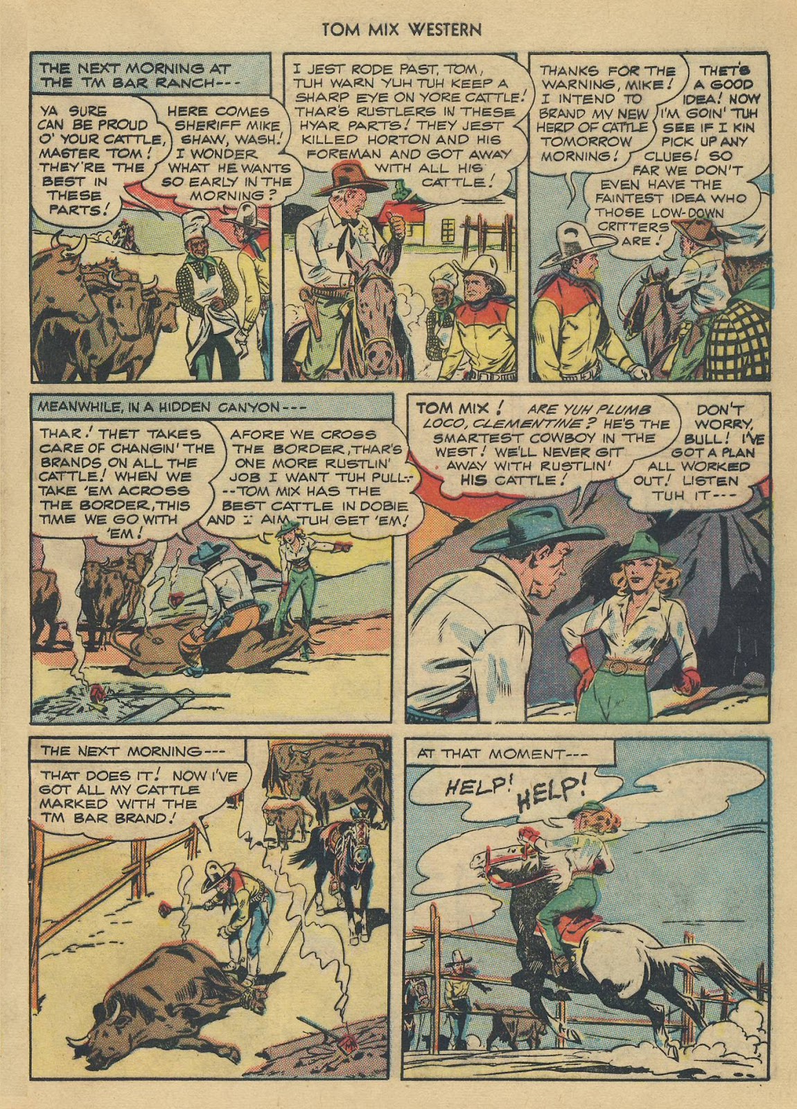 Tom Mix Western (1948) issue 4 - Page 33
