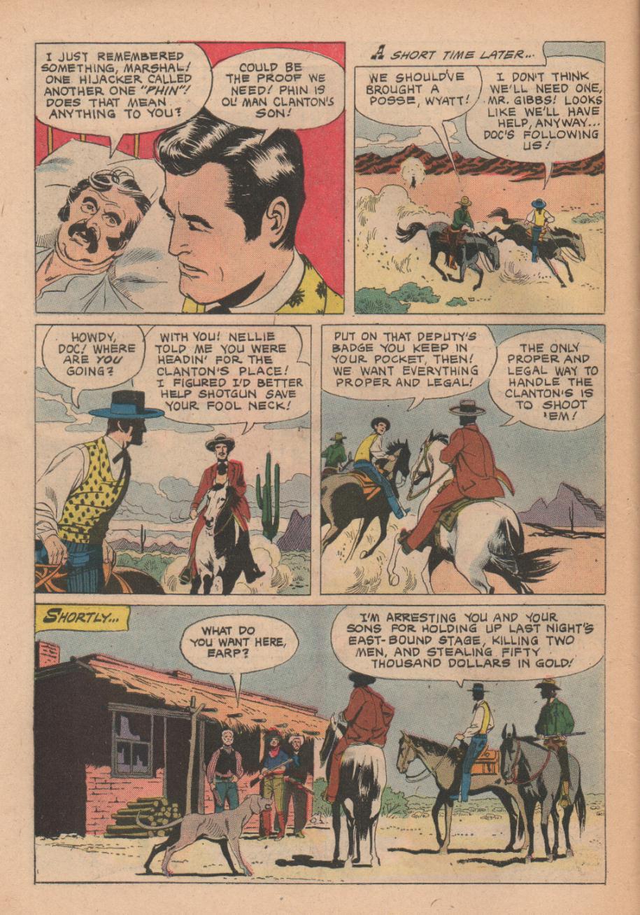 Hugh O'Brian, Famous Marshal Wyatt Earp issue 11 - Page 10