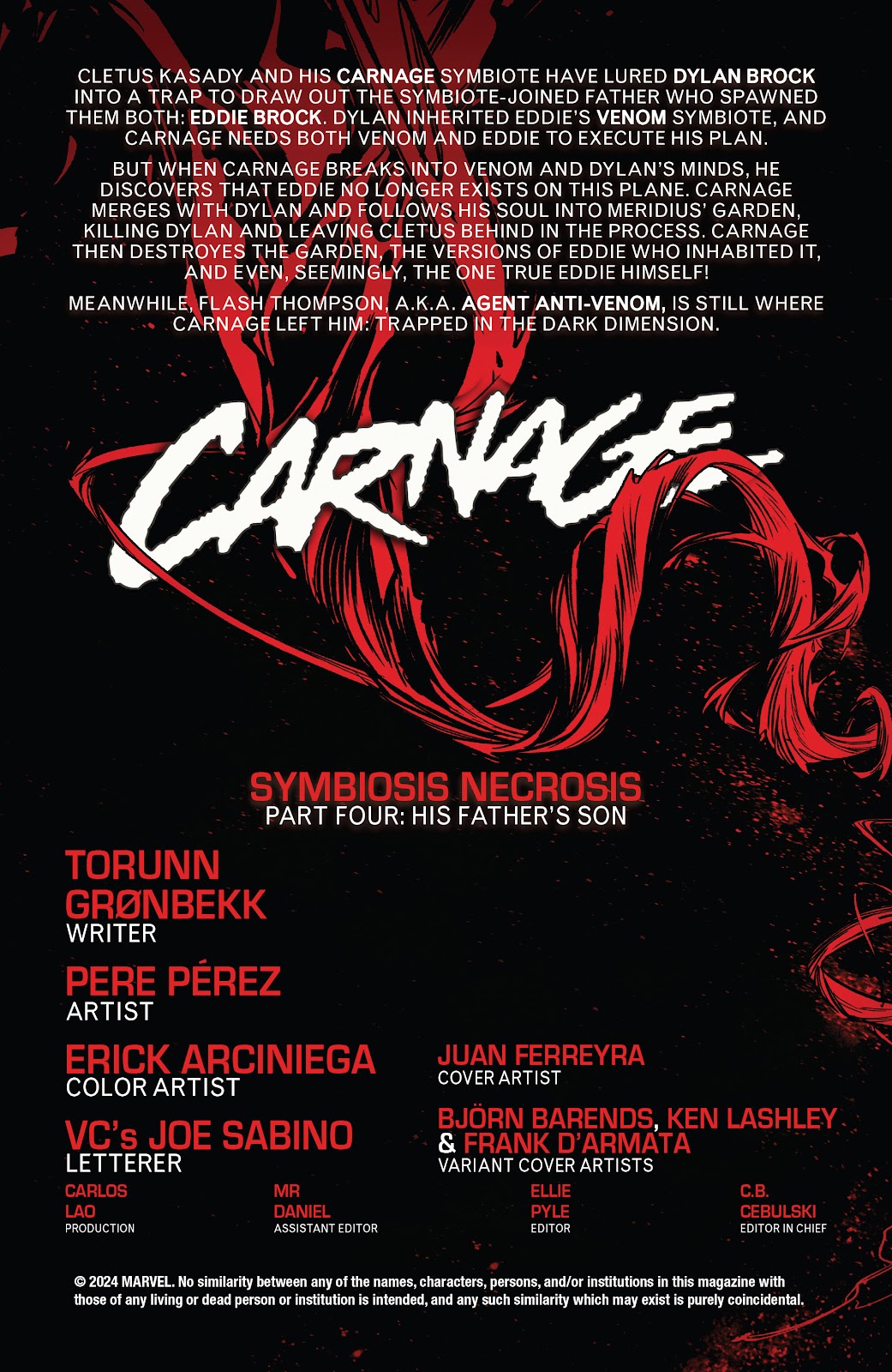 Carnage (2023) issue 6 - Page 3