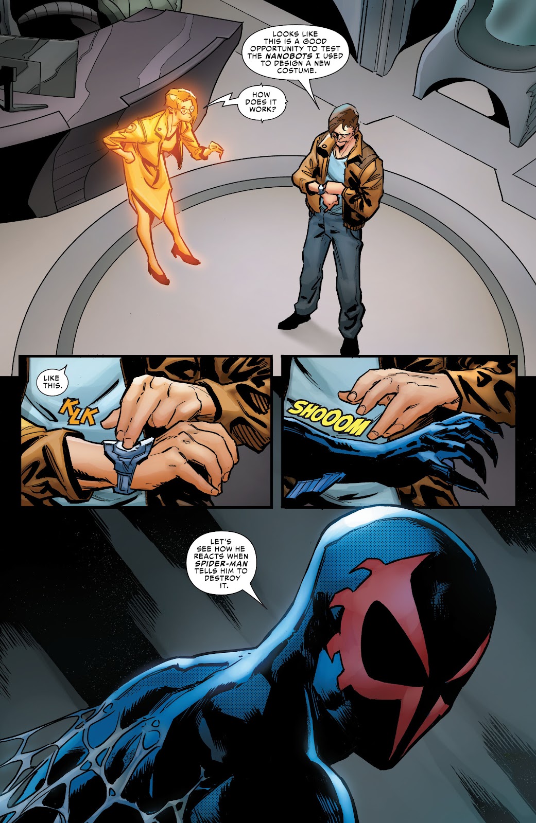 Symbiote Spider-Man 2099 issue 1 - Page 19