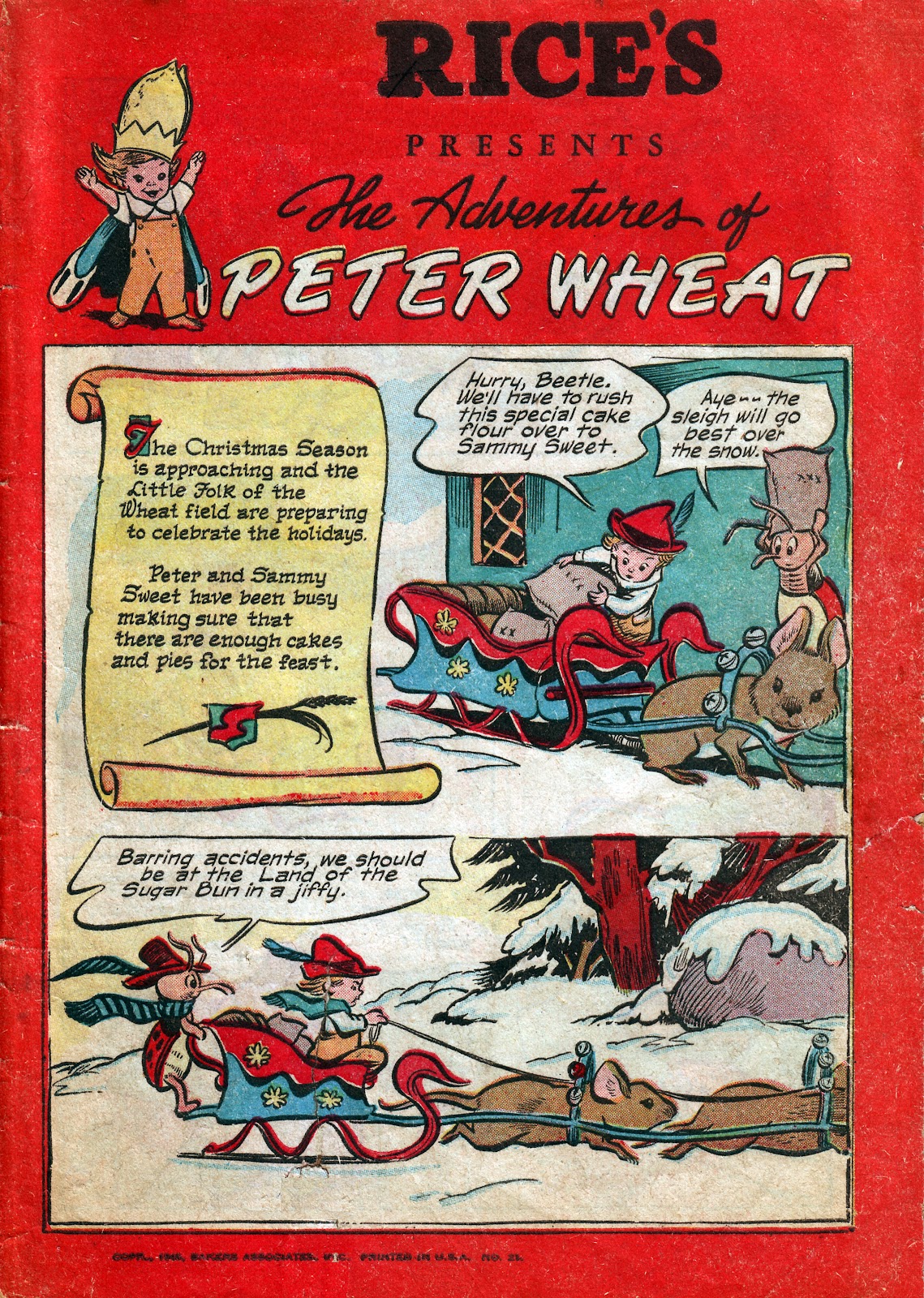 Adventures of Peter Wheat issue 21 - Page 1