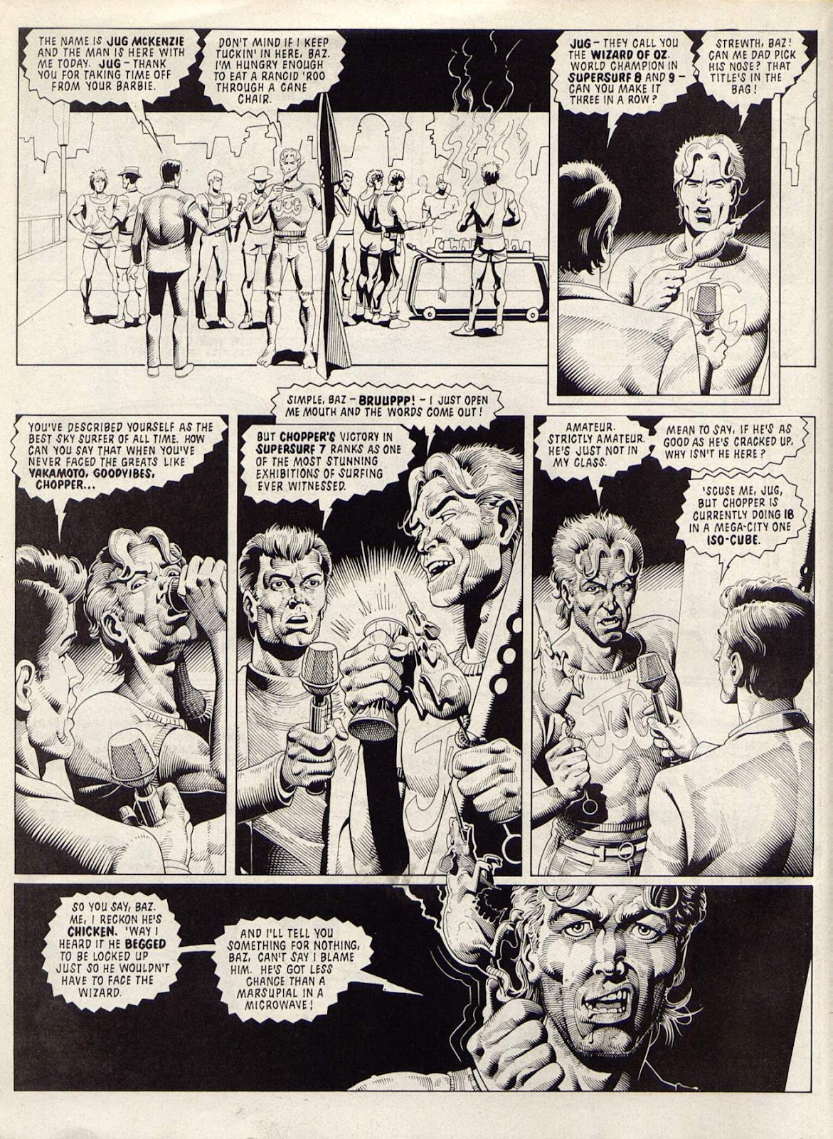 Judge Dredd: The Complete Judge Dredd in Oz issue TPB - Page 5