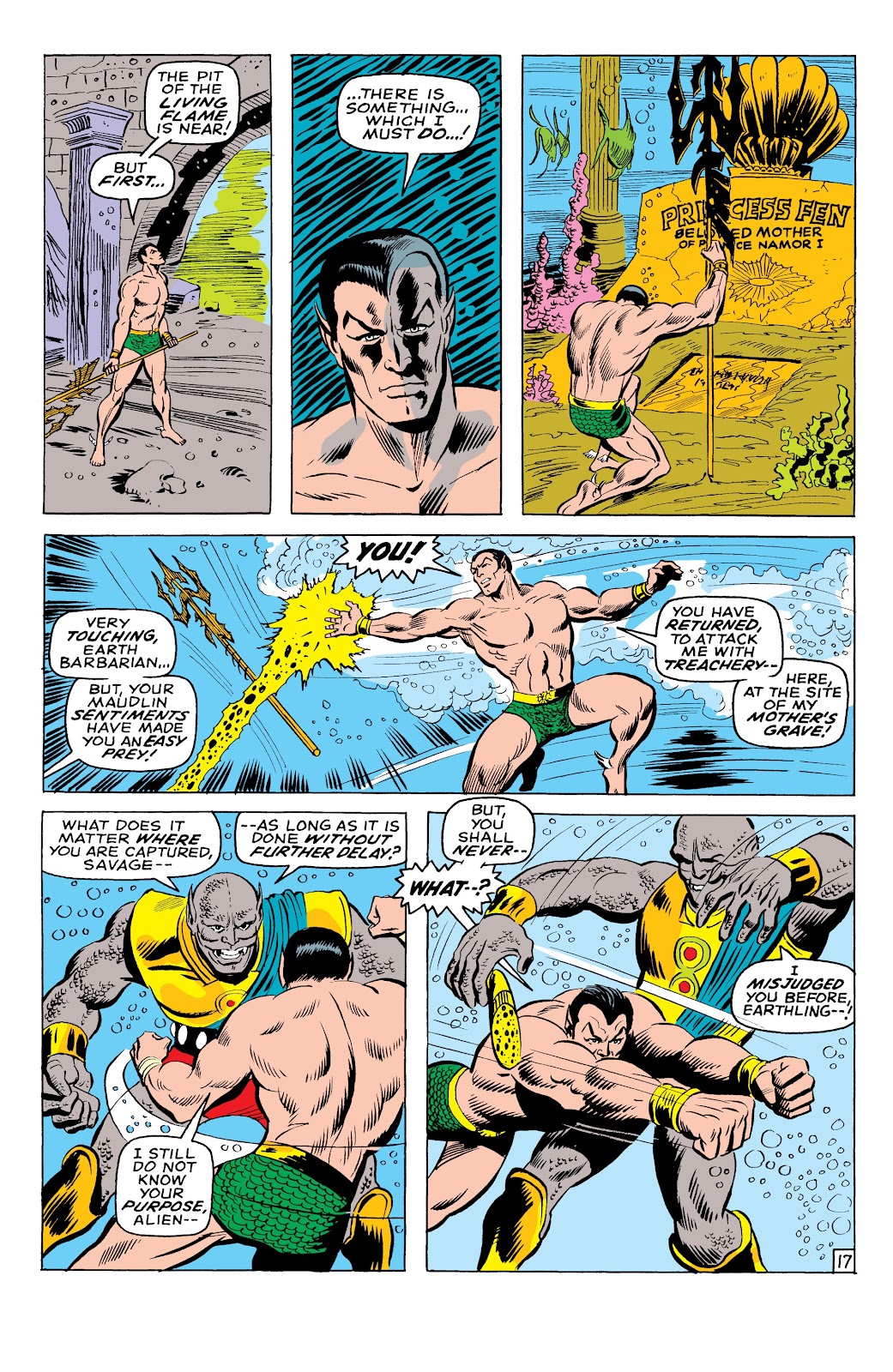 Namor, The Sub-Mariner Epic Collection: Enter The Sub-Mariner issue Who Strikes For Atlantis (Part 2) - Page 60