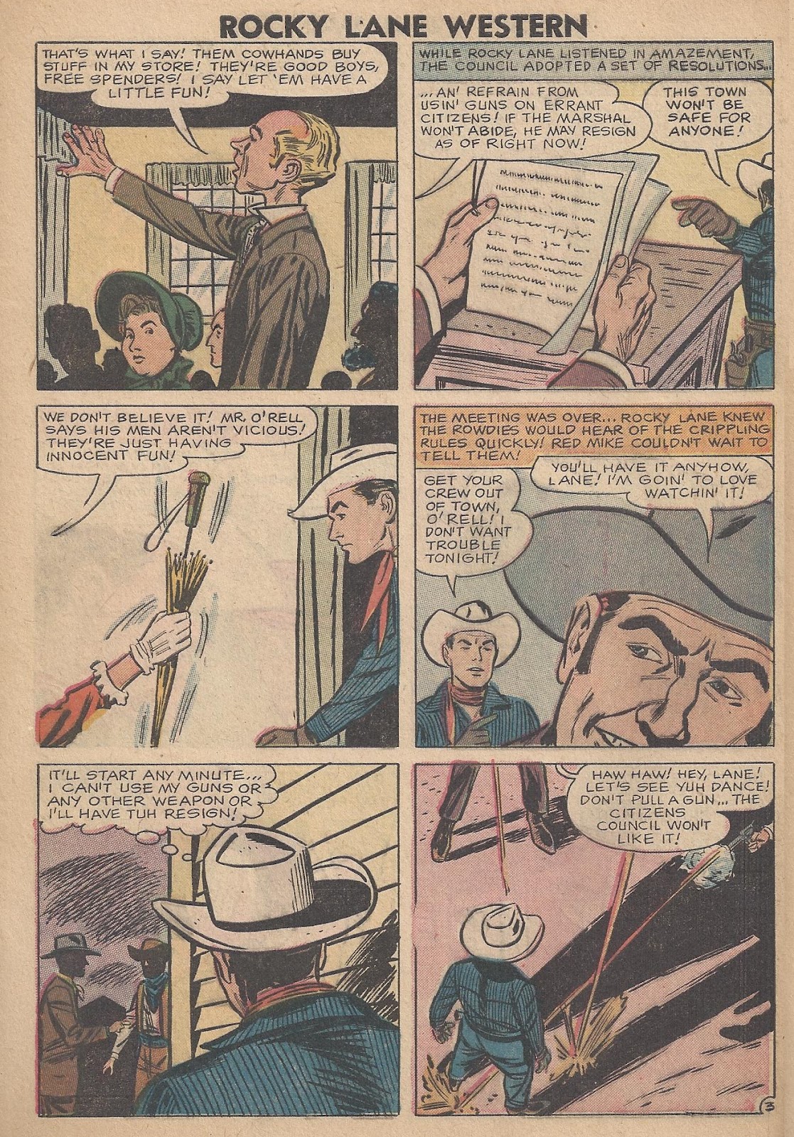 Rocky Lane Western (1954) issue 80 - Page 5