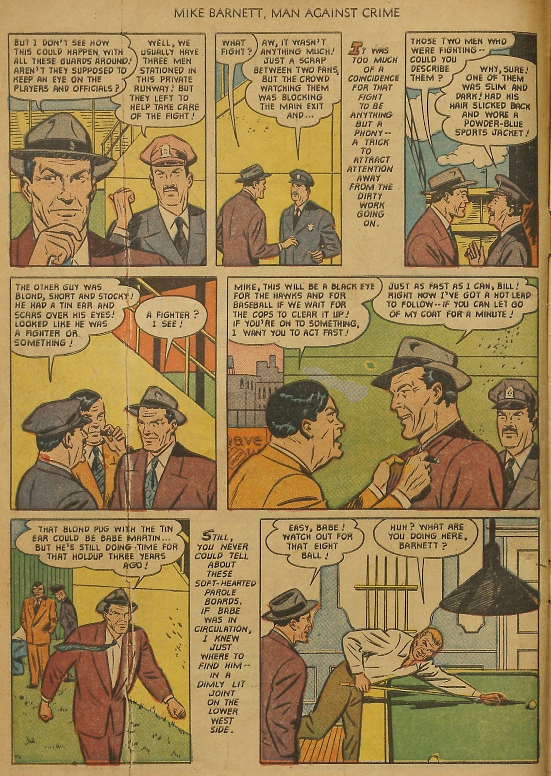 Mike Barnett, Man Against Crime issue 1 - Page 6