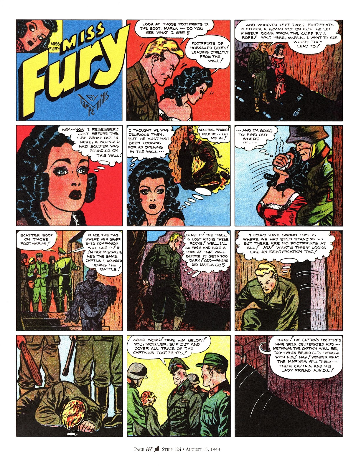 Miss Fury: Sensational Sundays 1941-1944 issue TPB - Page 155