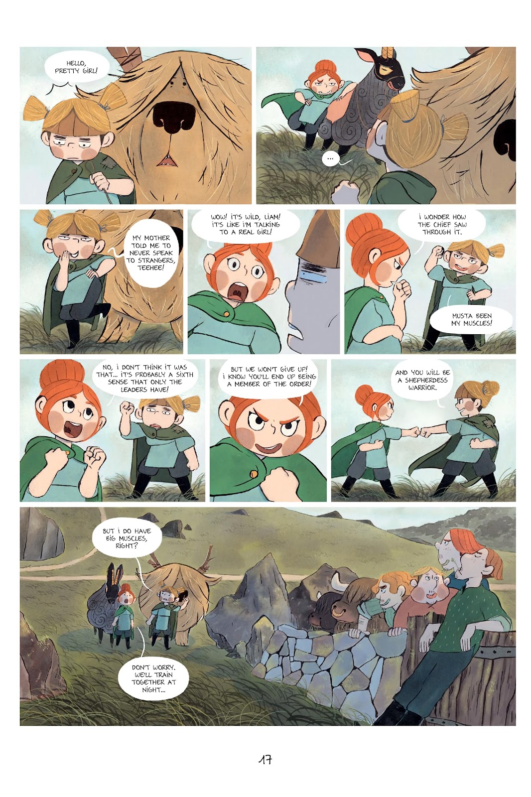 Shepherdess Warriors issue TPB - Page 18