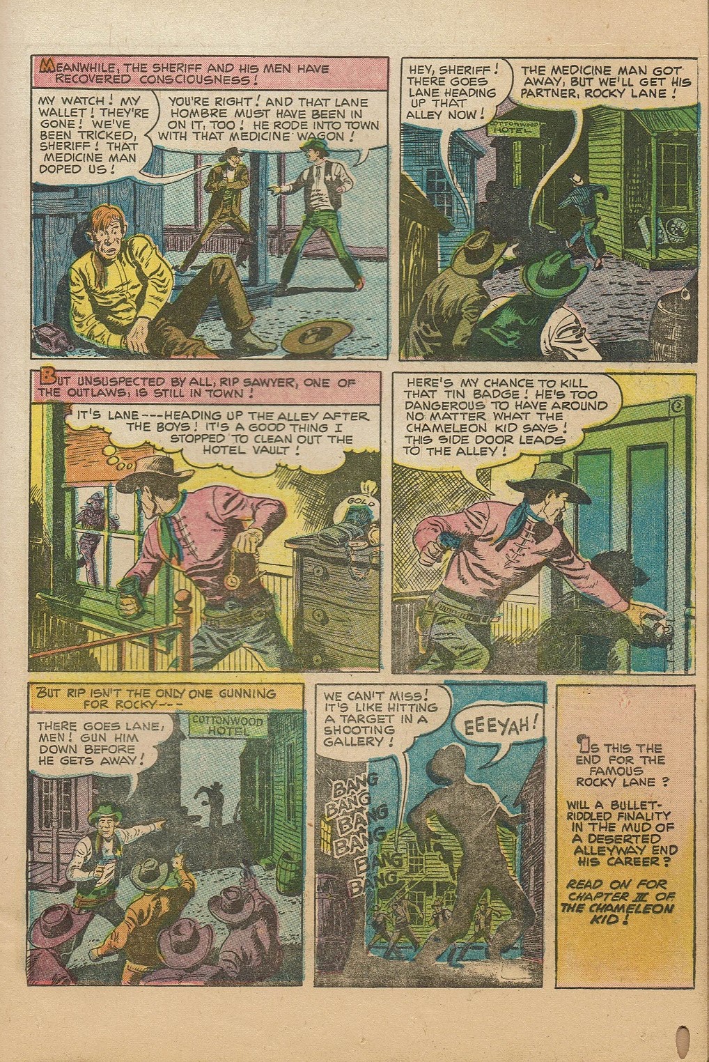 Rocky Lane Western (1954) issue 66 - Page 21