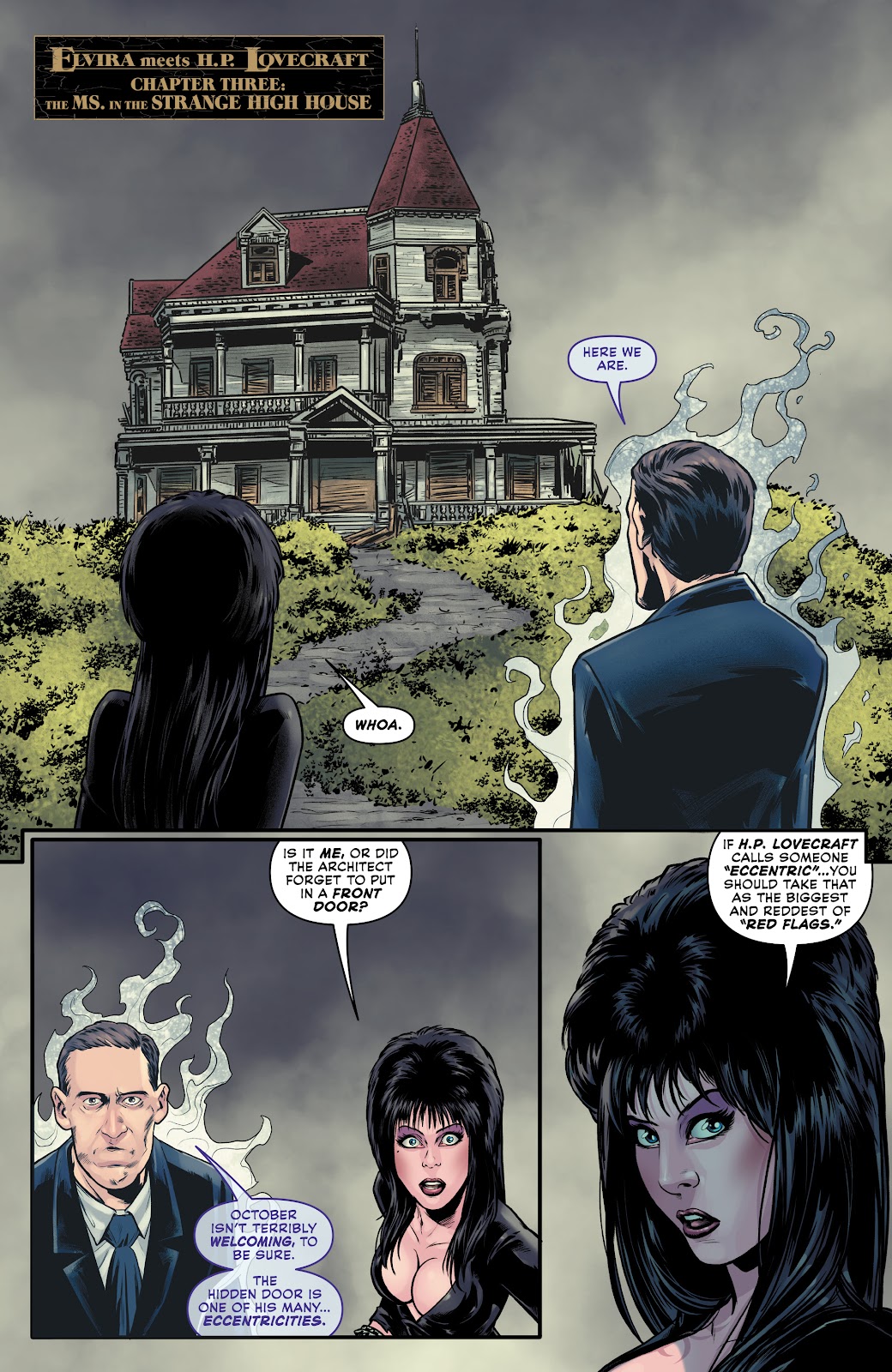 Elvira Meets H.P. Lovecraft issue 3 - Page 9